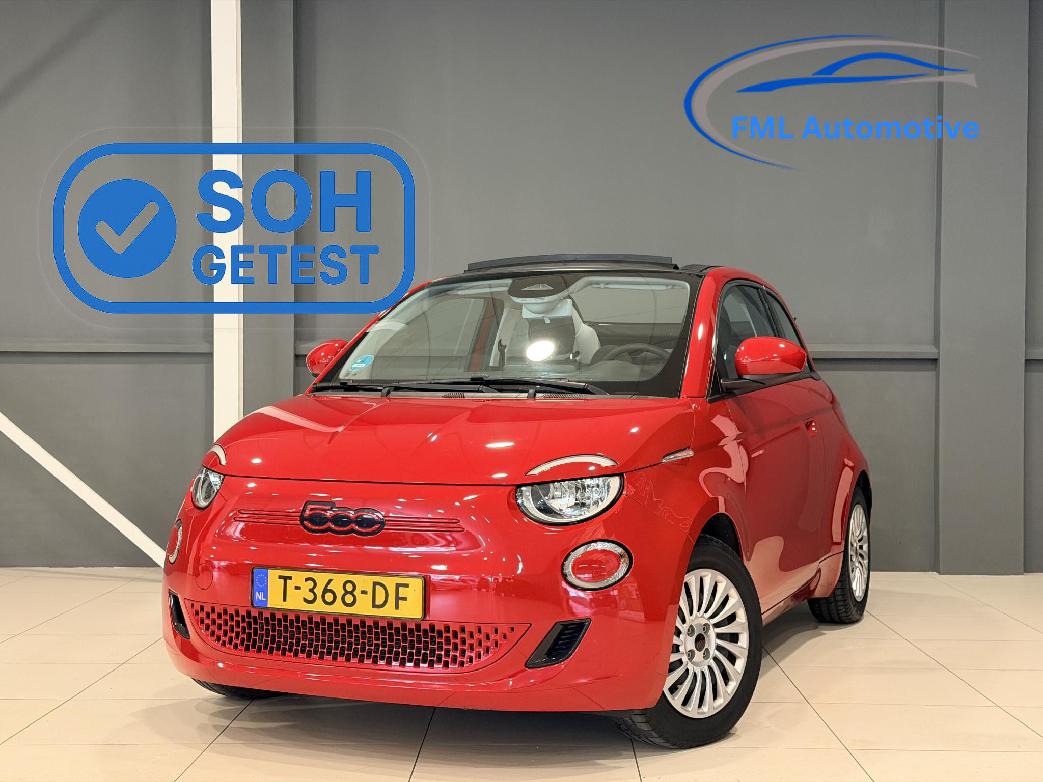Fiat 500C RED 42 kWh