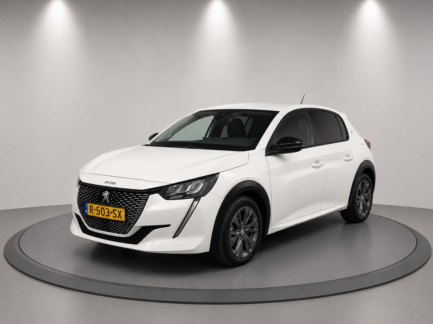 Peugeot e-208 EV Allure Pack 50 kWh|WHITE|NL AUTO|ELECTRIC|