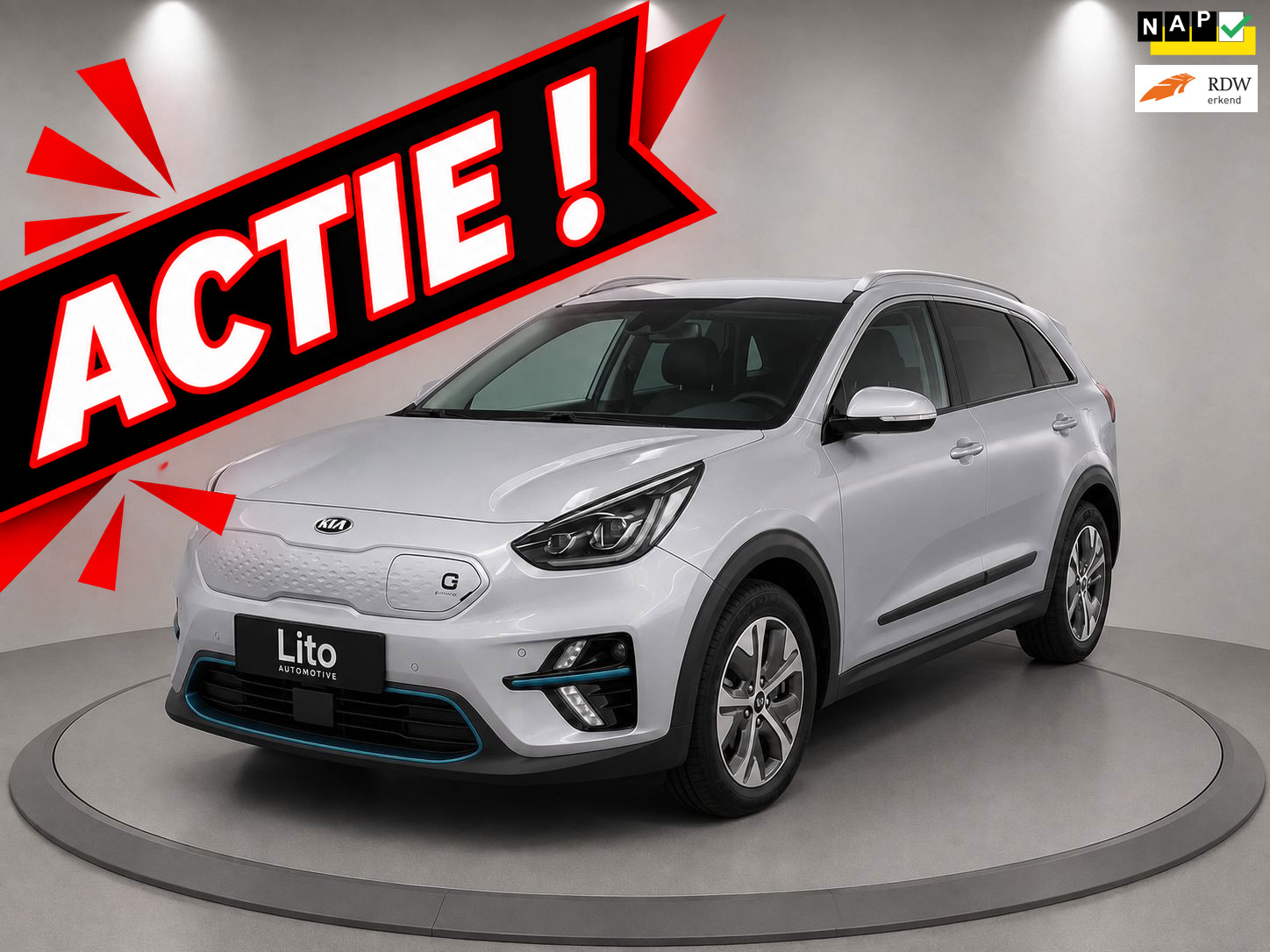 Kia e-Niro DynamicPlusLine 64 kWh|PANO|NLAUTO|NAP|ELECTRIC|