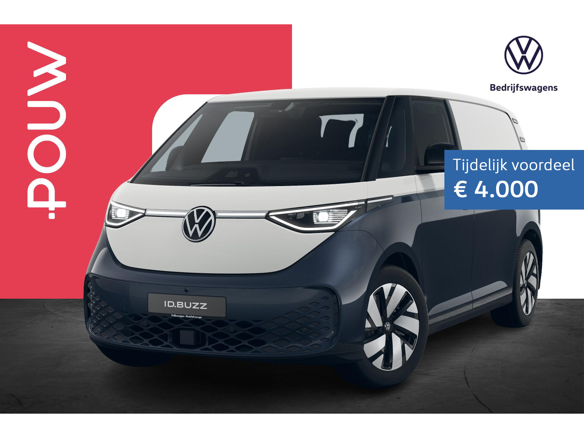 Volkswagen ID. Buzz Cargo 190pk Bulli Limited Edition 59 kWh
