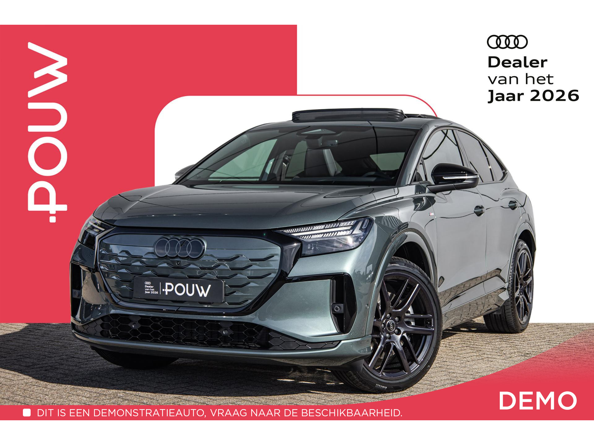 Audi Q4 Sportback e-tron 286pk S edition performance 82 kWh