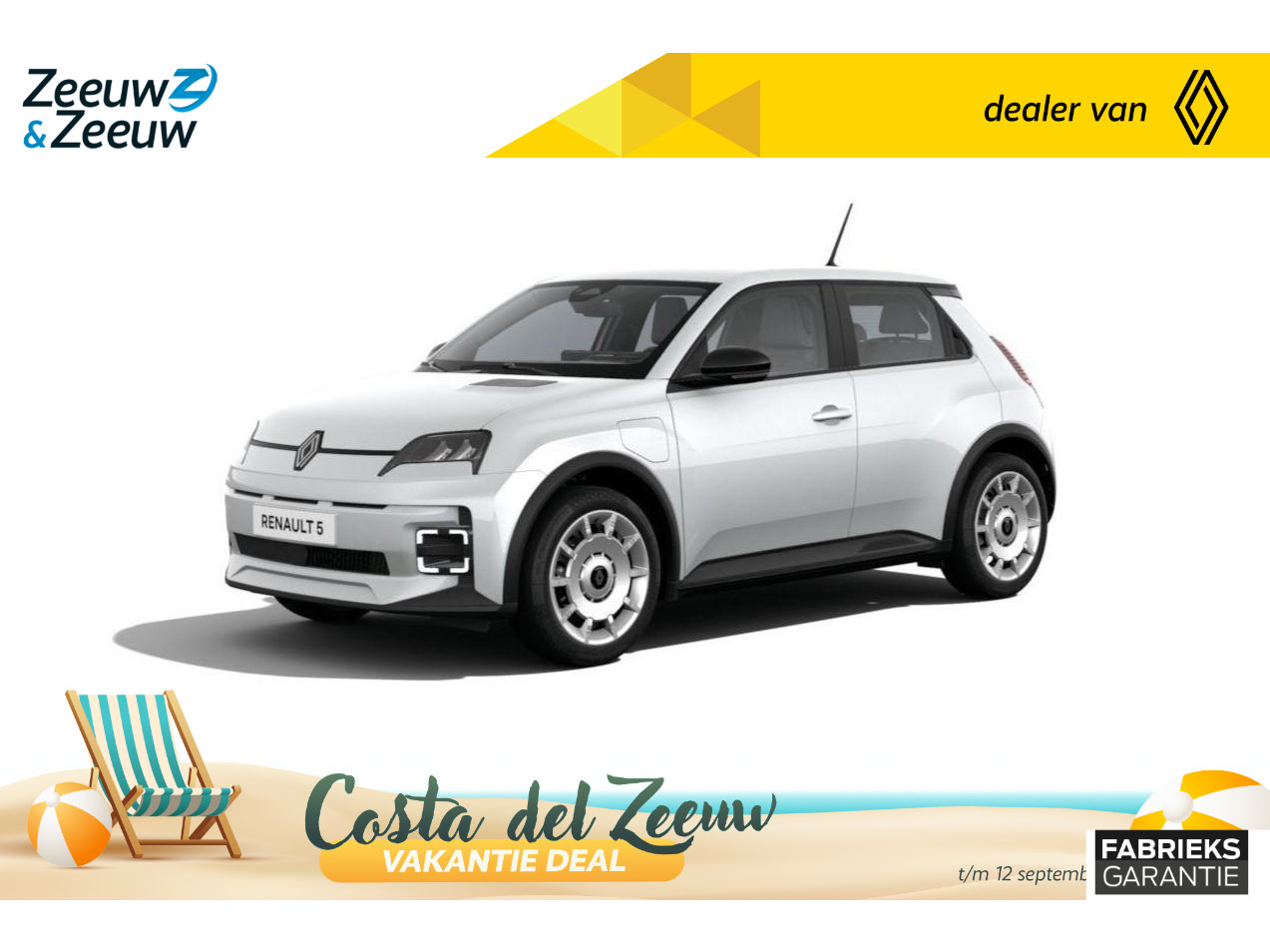 Renault 5 (Z&Z Renault Private Lease vanaf €418,-) Urban Range Evolution 120pk