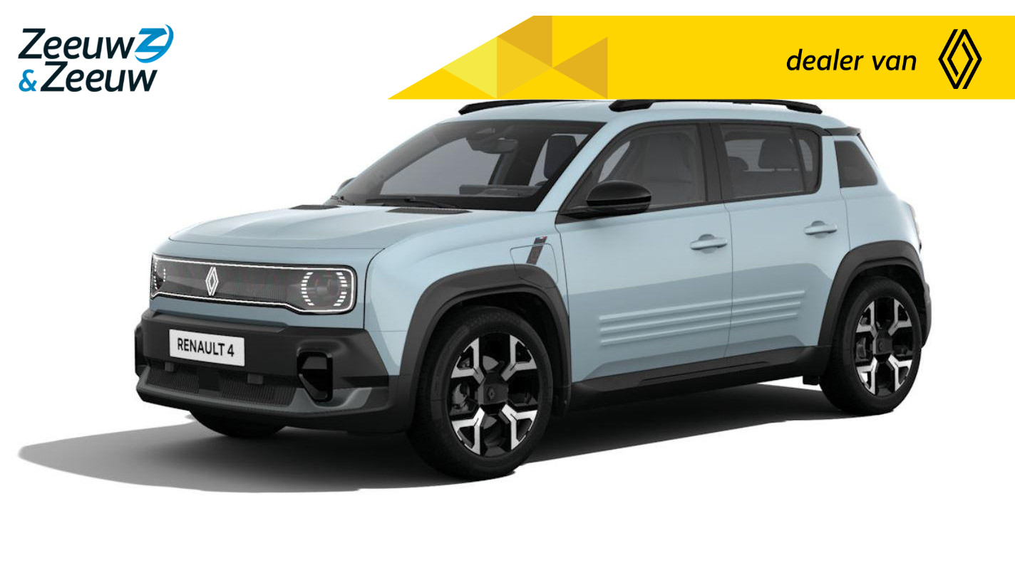Renault 4 (Zeeuw & Zeeuw Private Lease Actie v.a. € 542,-) Techno comfort range