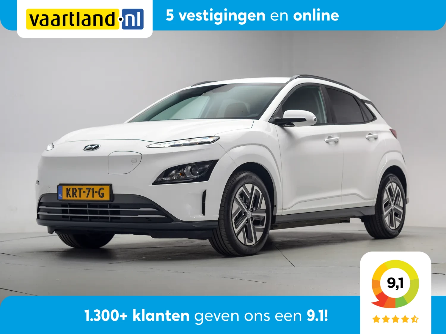 Hyundai Kona 39kWh Electric Techno Comfort [ Krell-audio Navi PDC Clima ]