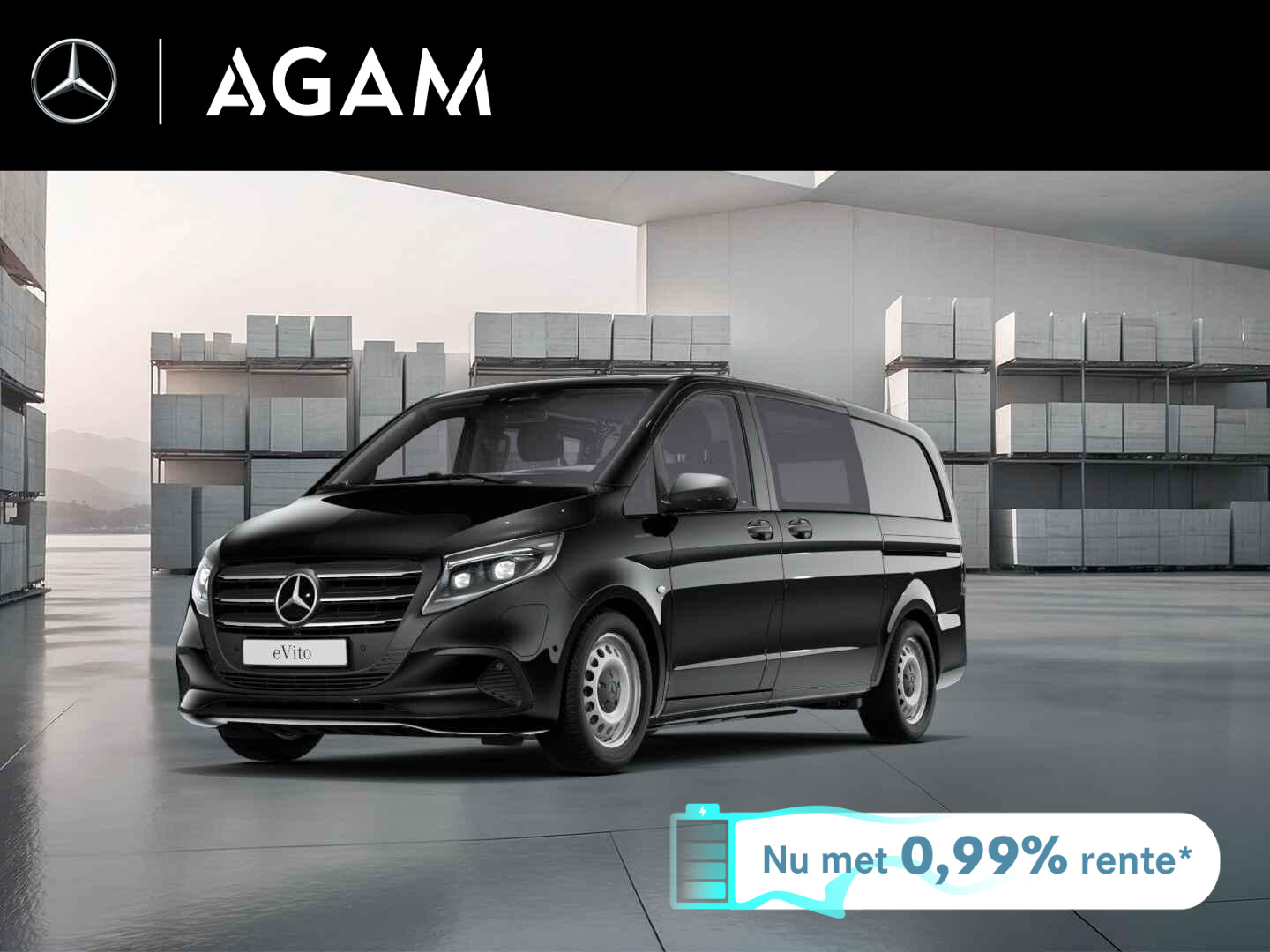 Mercedes-Benz eVito 129 PRO L2 90 kWh