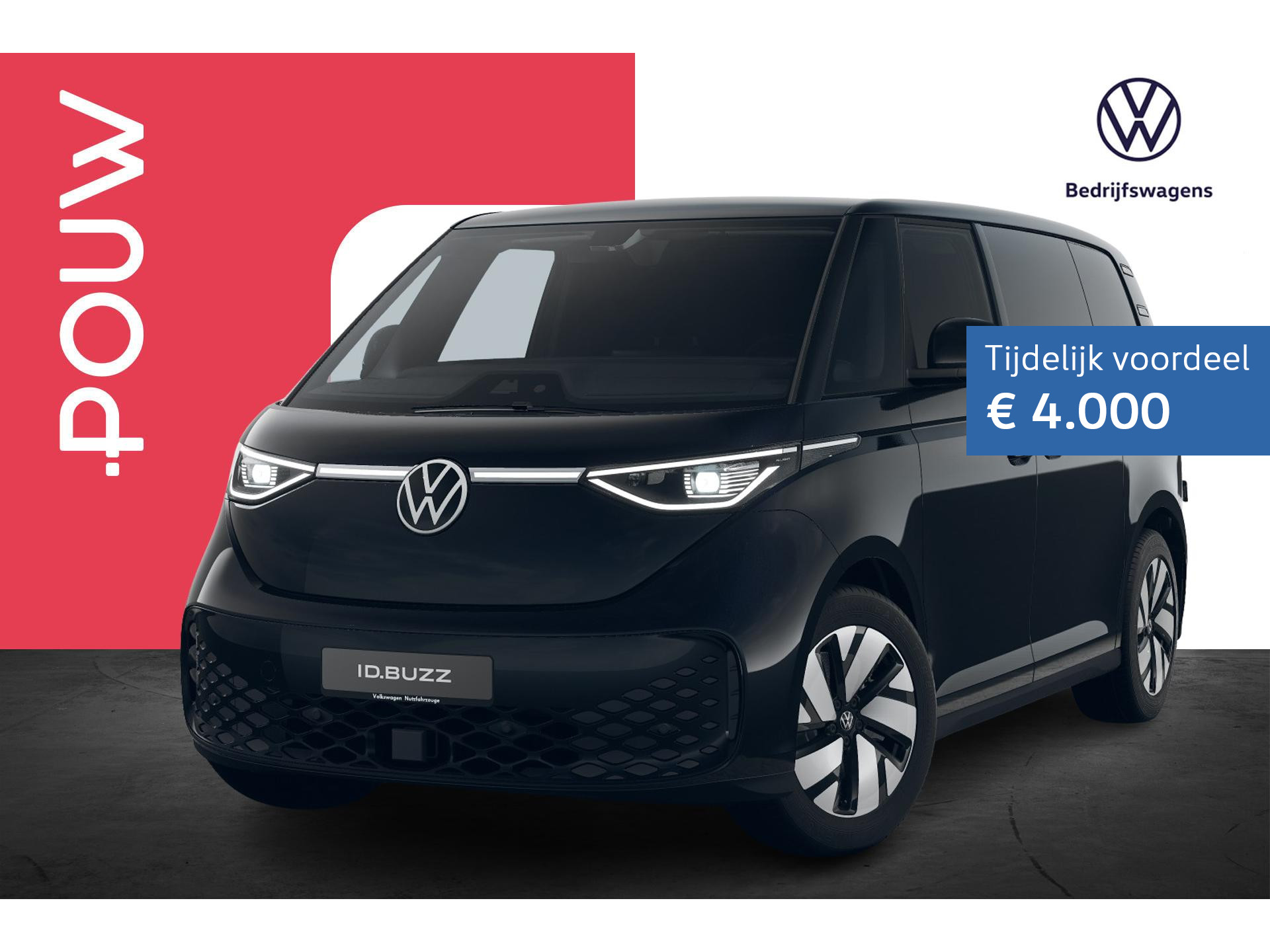 Volkswagen ID. Buzz Cargo 296pk Bulli Limited Edition 79 kWh