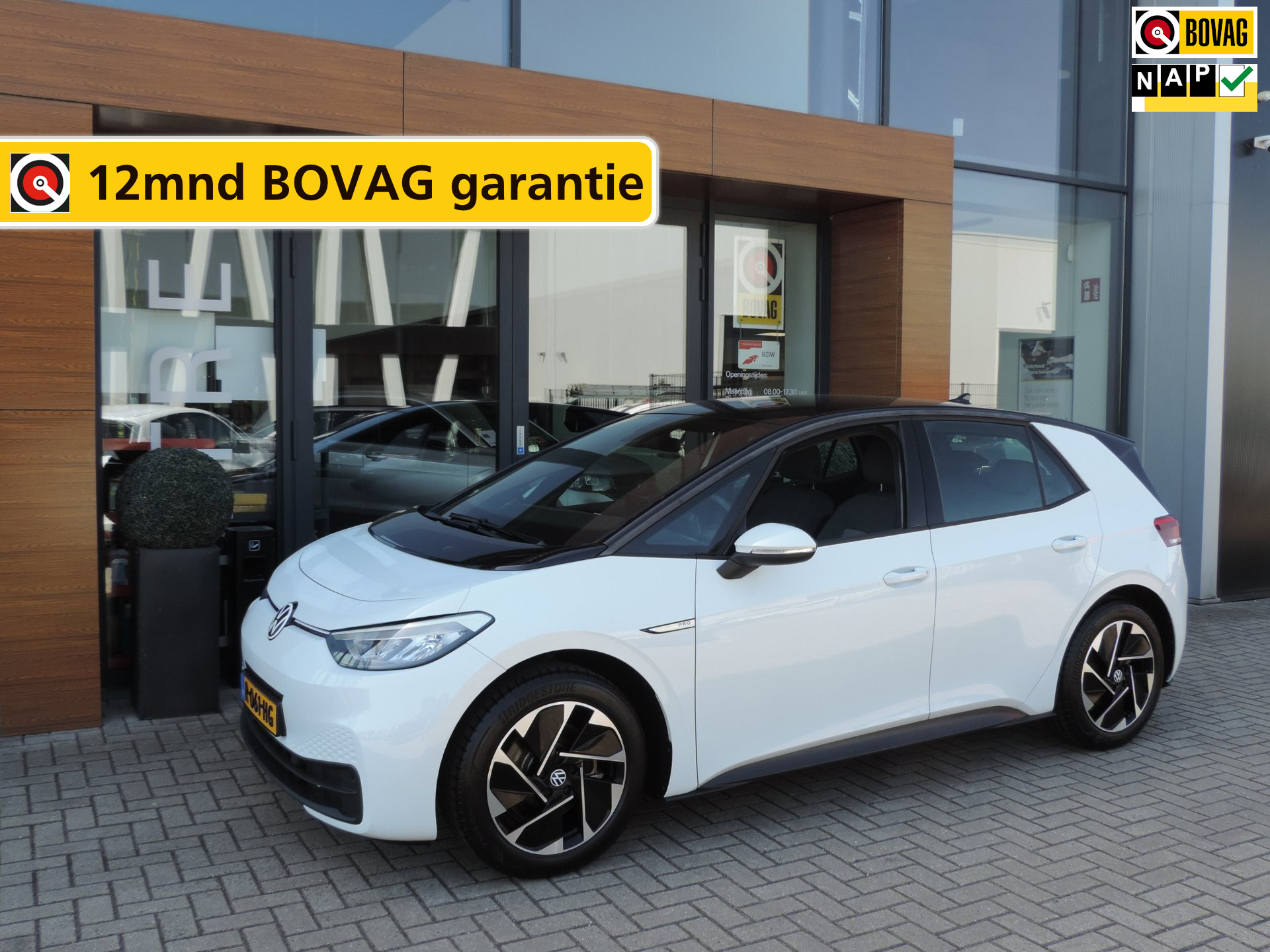 Volkswagen ID.3 Pro 58 kWh 76.000km | SOH 89% |1e Eig | NL-auto | Stoel/stuurverw | ACC | ECC | LED kopl | 18” | CarPlay | PDC v+a