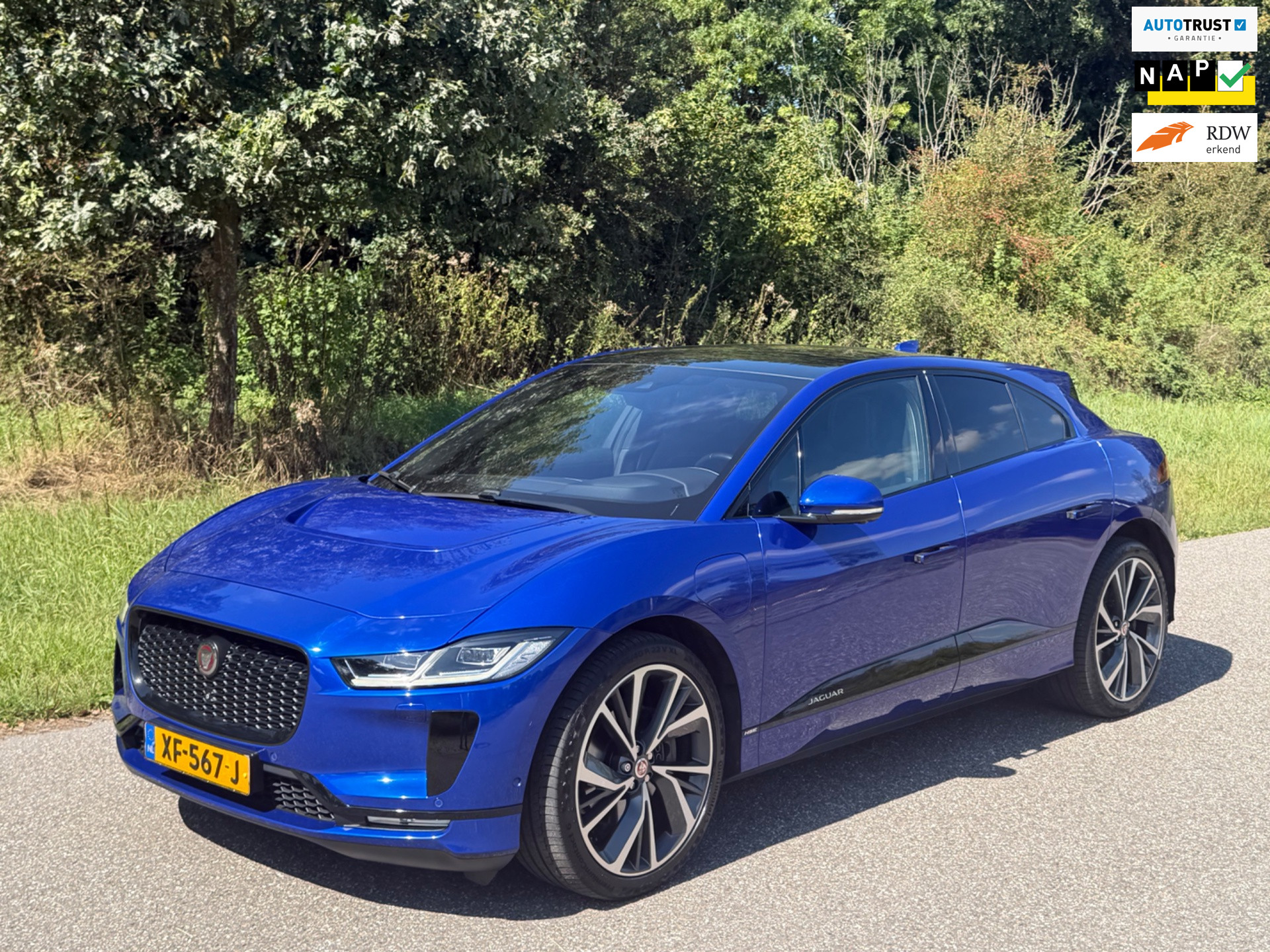 Jaguar I-PACE EV400 pk First Edition 90 kWh, VOL OPTIES, panoramadak, 22 inch, dealer onderhouden, NL auto met nap
