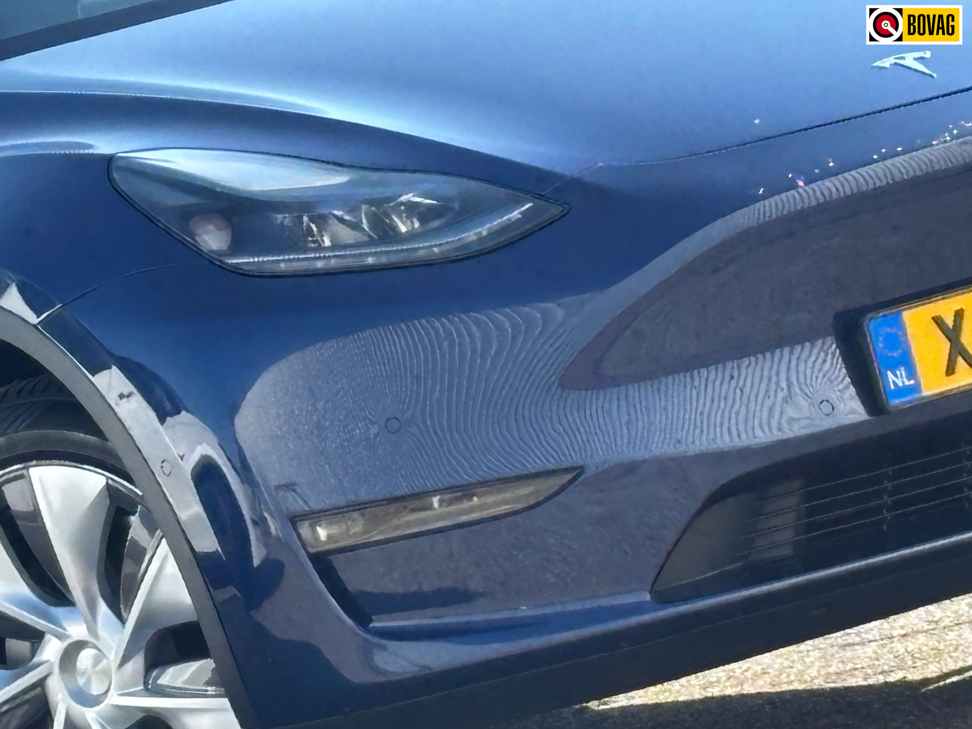 Tesla Model Y Long Range AWD 75 kWh - Deep Blue Metallic - Trekhaak/Panorama/91,9%SOH