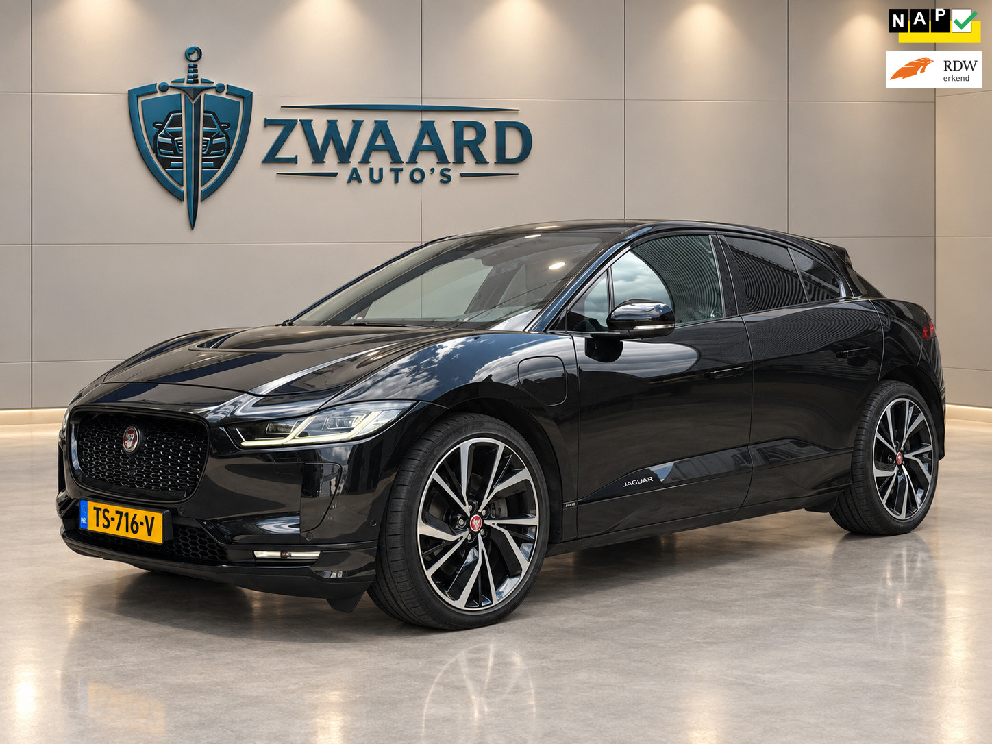 Jaguar I-PACE EV400 First Edition HSE 90 kWh l 84% SOH l Performance Stoelen l 22" velgen l Pano l Alcantara Stuur l Meridian