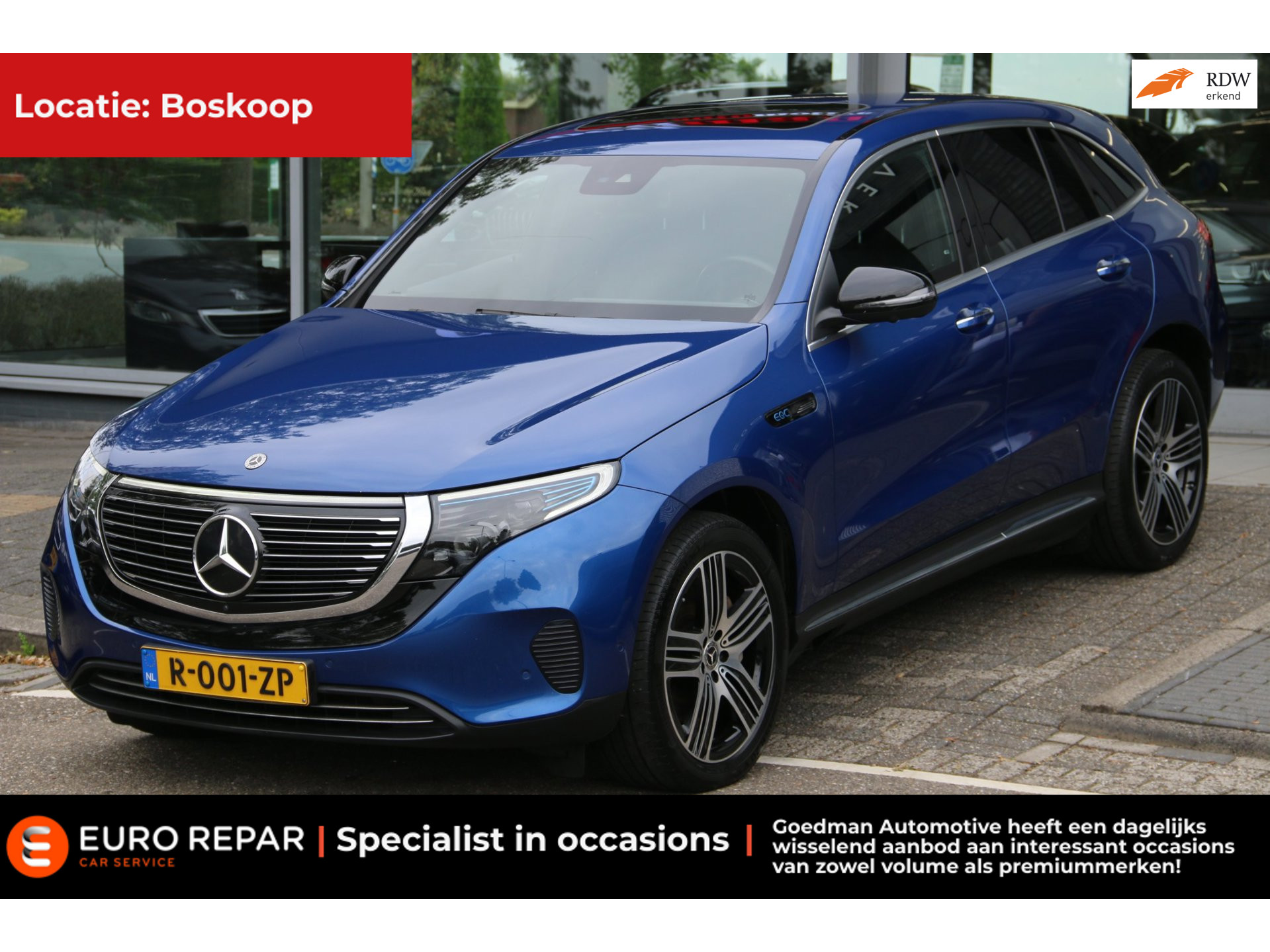 Mercedes-Benz EQC 400 4MATIC Luxury Line 80 kWh SOH 92%