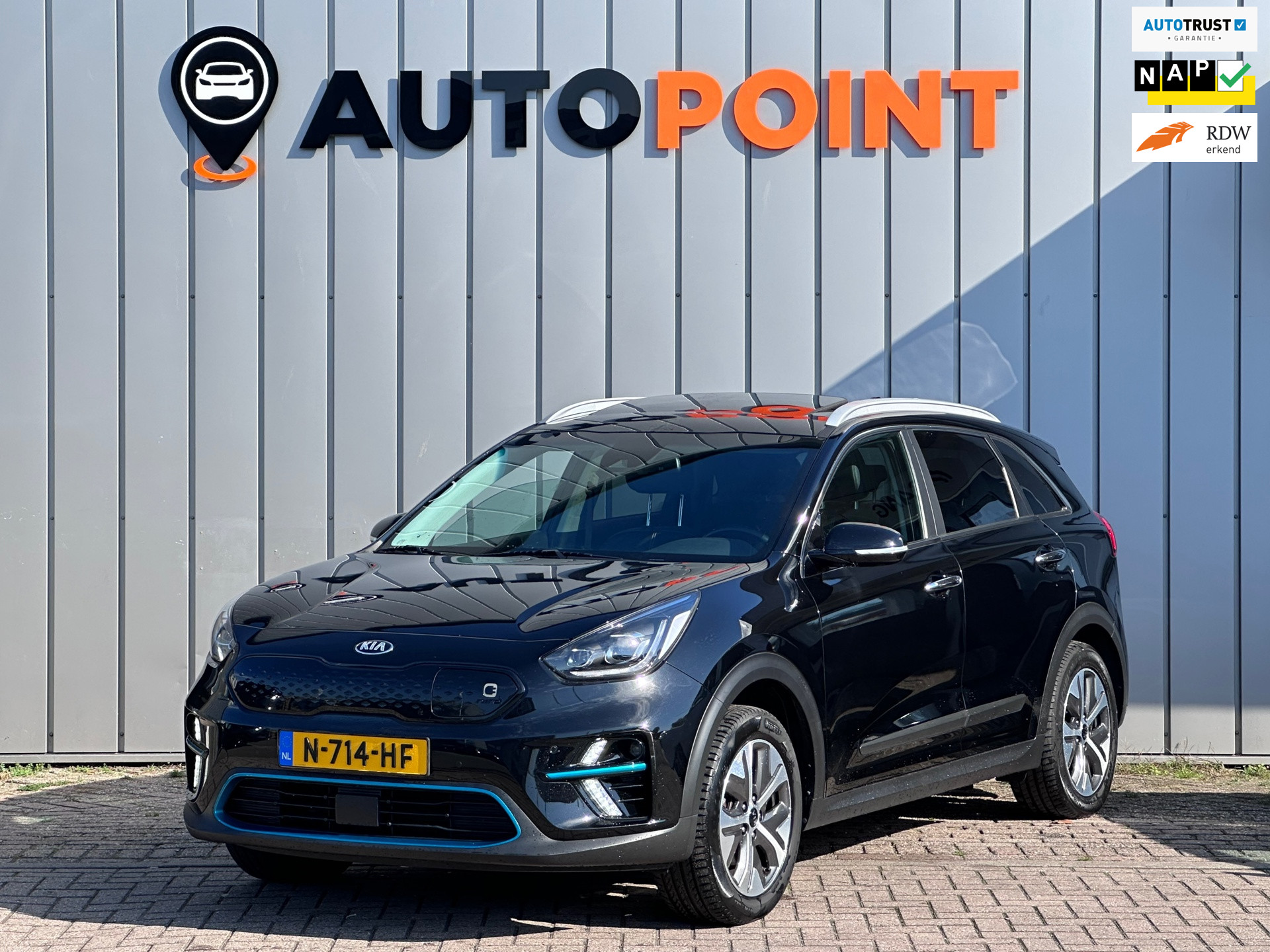 Kia e-Niro DynamicPlusLine 64 kWh SOH 100% PAMO TREKHAAK ORG NL DEALER OND