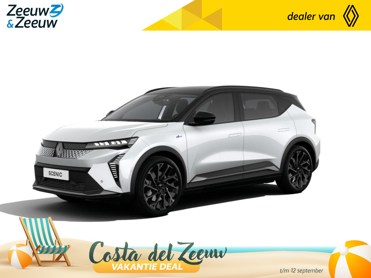 Renault Scénic E-Tech (Zeeuw & Zeeuw Private Lease Actie v.a. € 661,-) Long range 220 pk Esprit Alpine