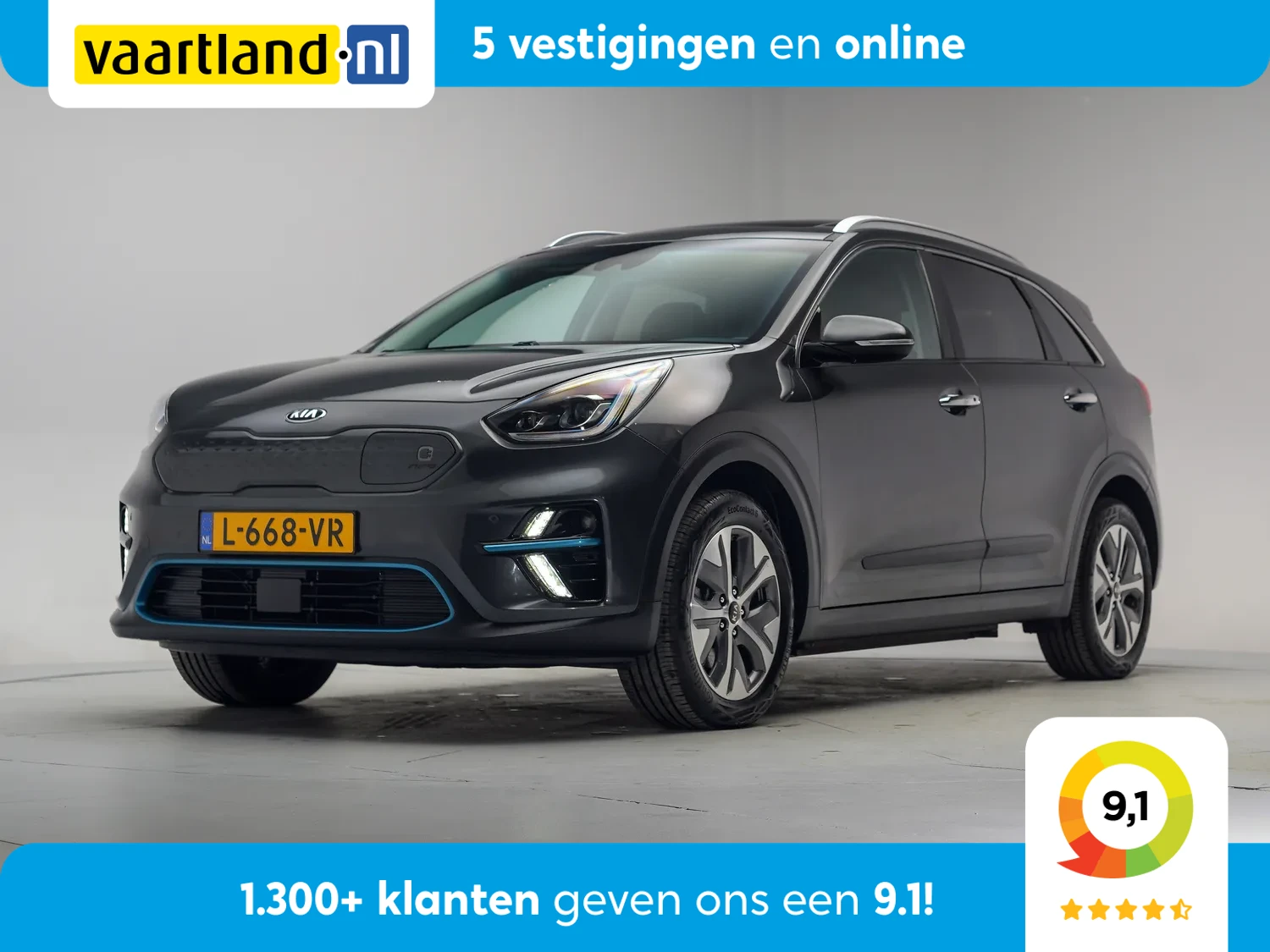 Kia e-Niro DynamicPlusLine 64 kWh [ Schuifdak Leder Camera JBL ]