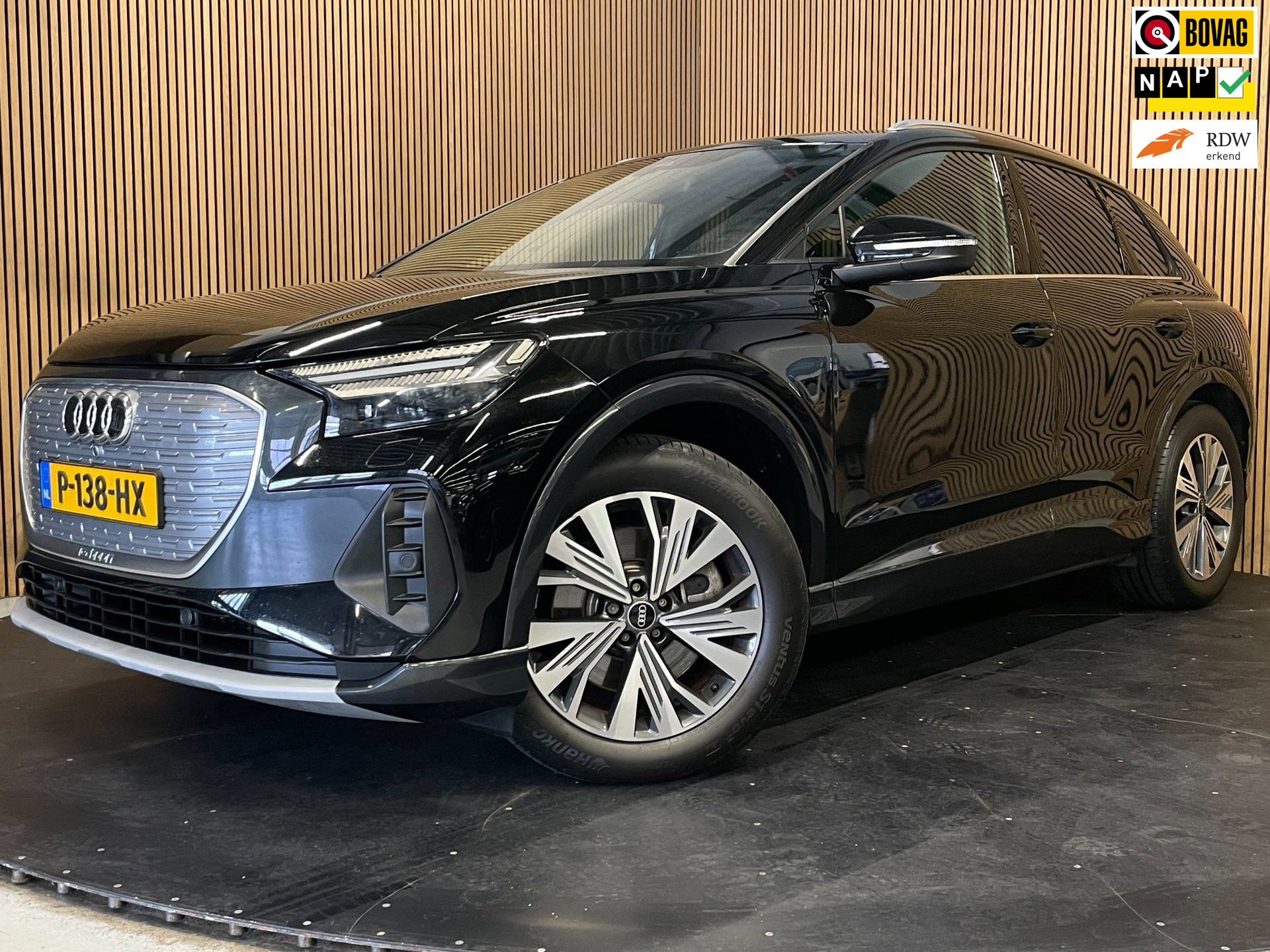 Audi Q4 e-tron 40 77kWh|94% SOH|19''LMV|ACC|APPLE CARPLAY|CLIMATE+CRUISE CONTROL|STOELVERW|NAVI|NL-AUTO|NAP|1e EIGENAAR|INCL. BTW|