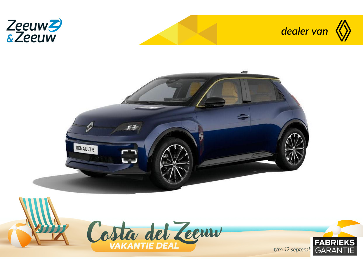 Renault 5 (Z&Z Renault Private Lease actie vanaf €486,-) Urban Range Iconic Cinq 40 kWh