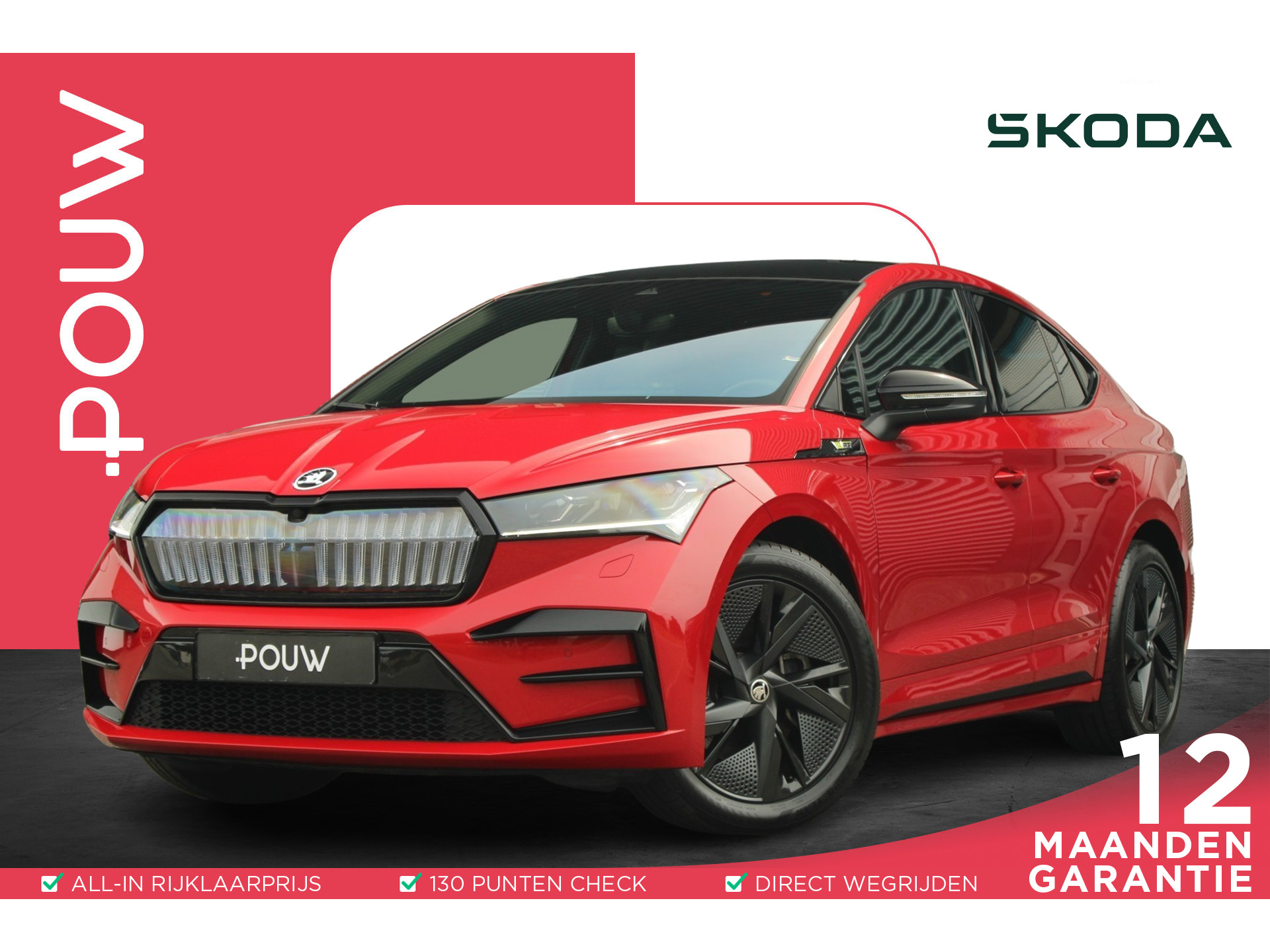 Škoda Enyaq Coupe RS 80 300pk