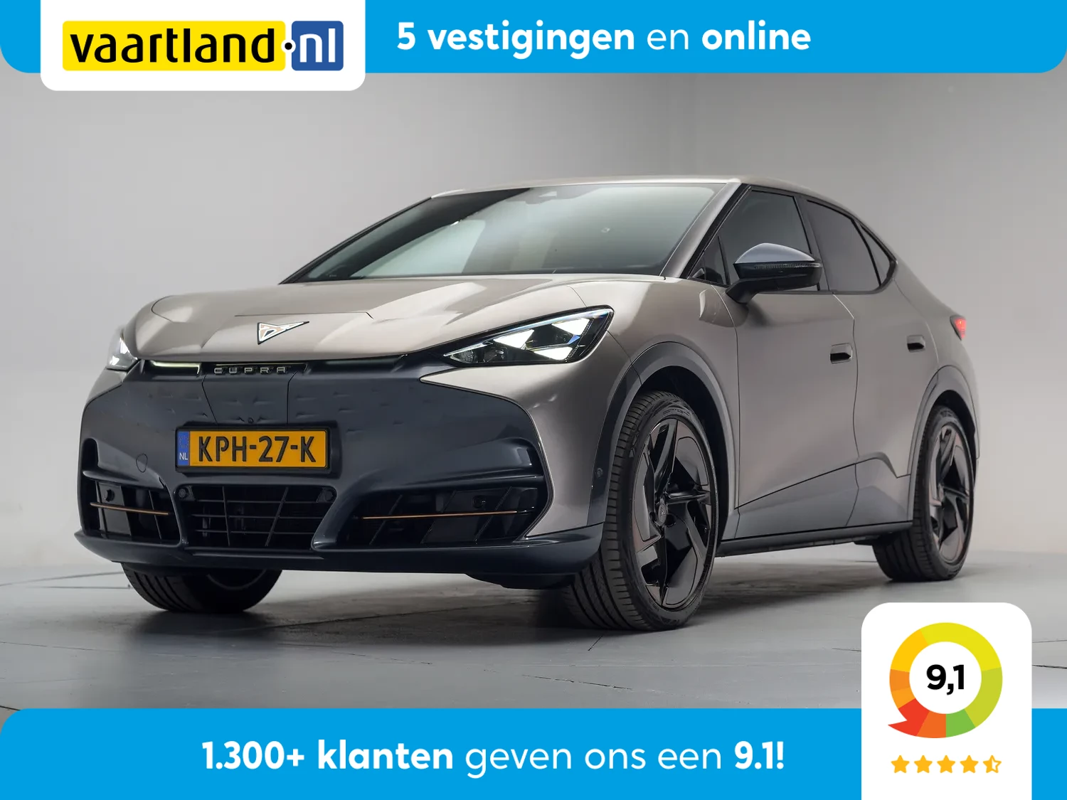 CUPRA Tavascan VZ Adrenaline 82 kWh [ Panoramadak 360°Camera Sfeerverlichting ]