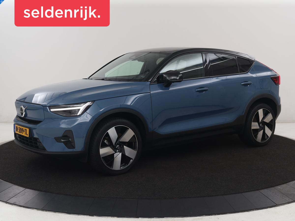 Volvo C40 Recharge Twin Intro Edition 78 kWh | SOH 91,2% | Panoramadak | Leder/alcantara |