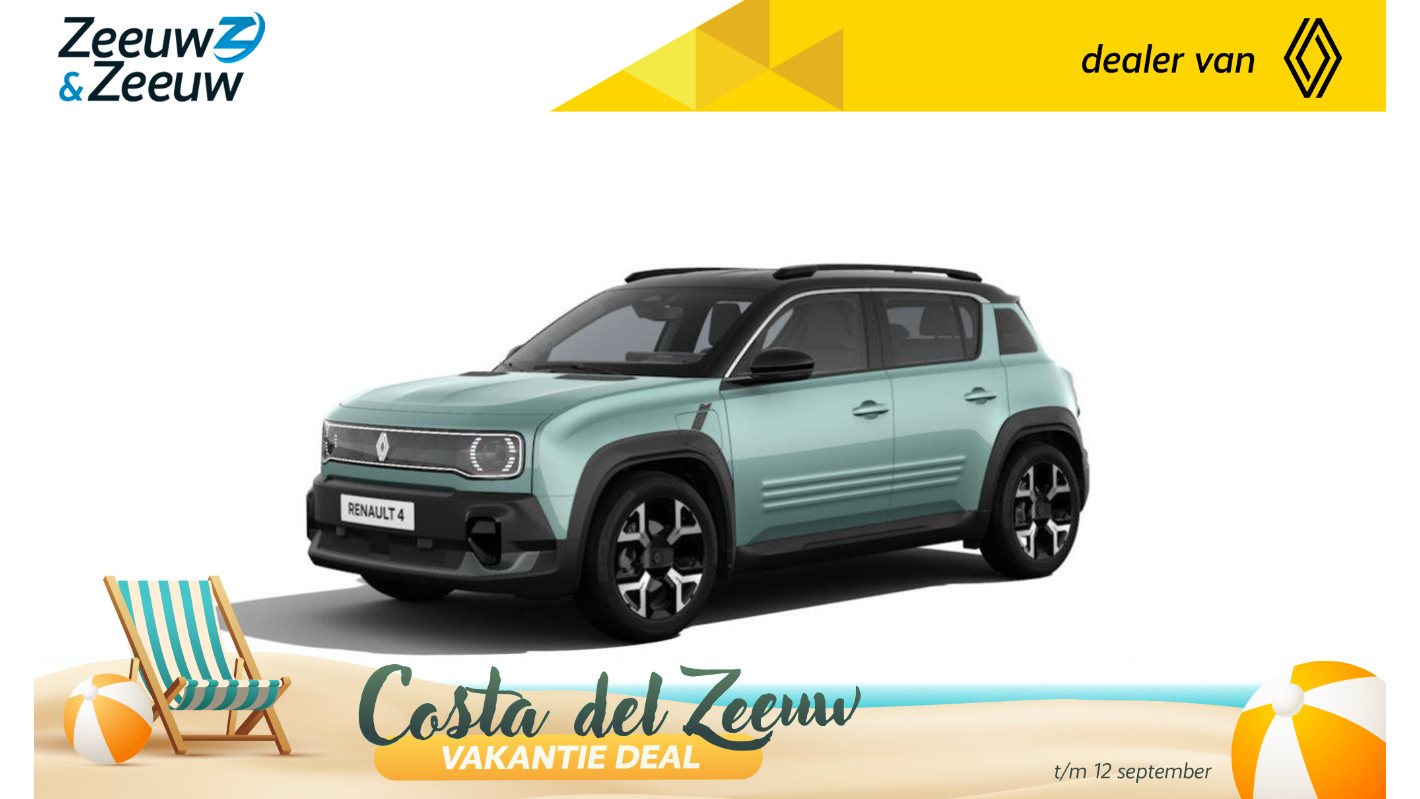 Renault 4 comfort range techno 52 kWh