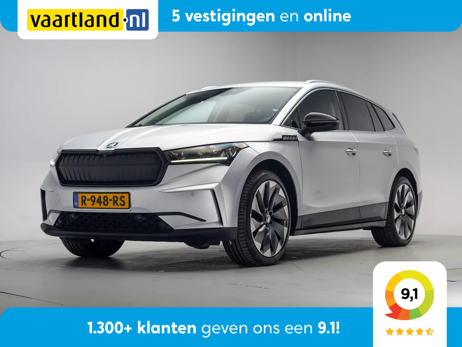 Škoda Enyaq iV 80 Comfort Plus SOH 93,2% [ Navi Carplay / Android Stuurverwarming Half leder Camera ]