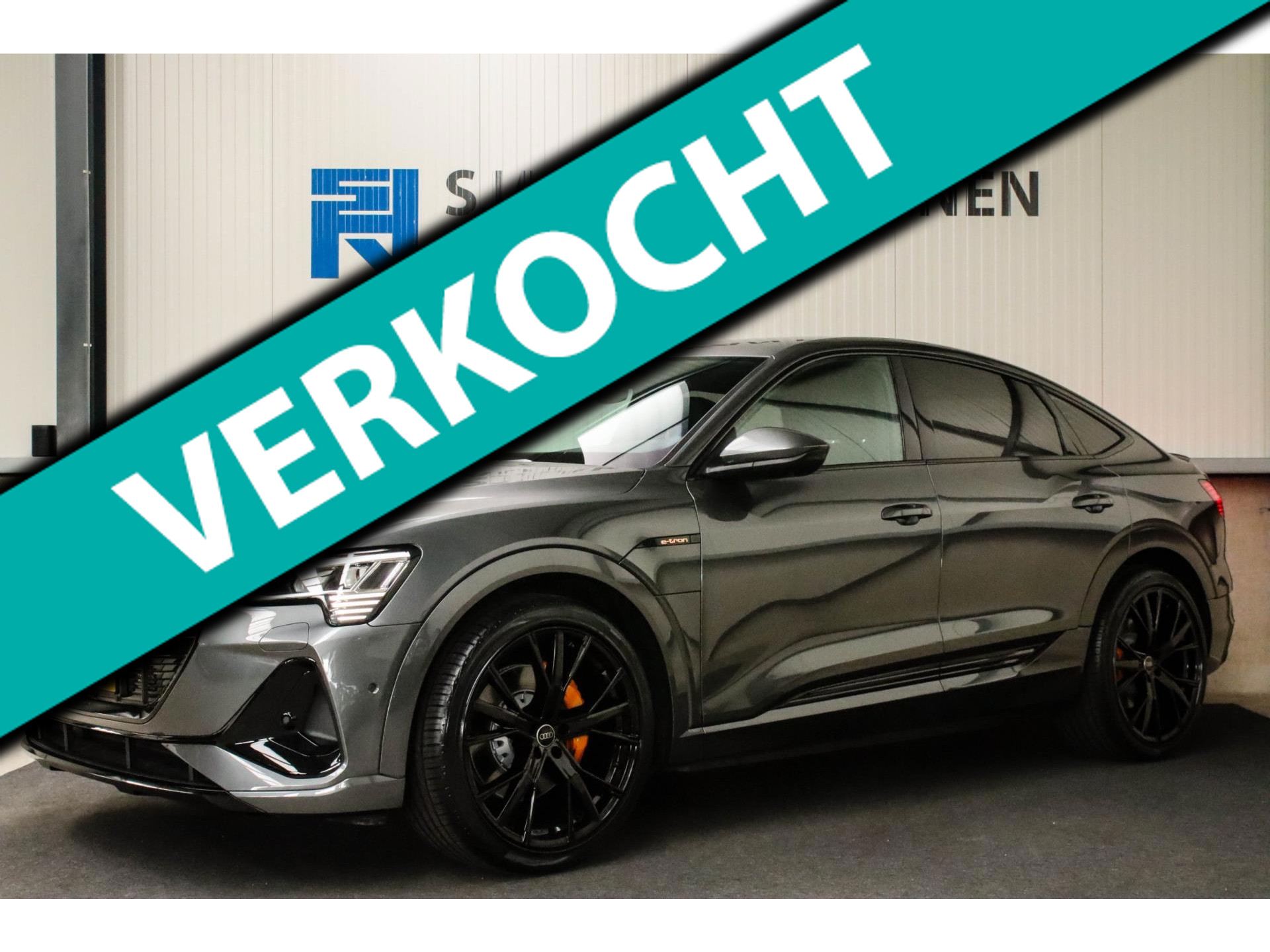 Audi e-tron Sportback 50 Quattro S Edition Pro Line S S-Line 313pk! INCL BTW!|1e Eig|DLR|Virtual Cockpit|Luchtvering|360|Black|22