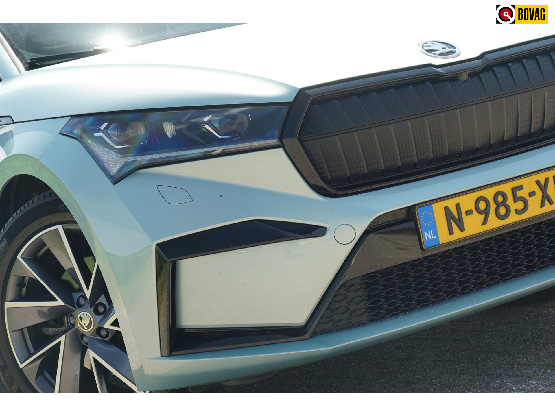 Škoda Enyaq iV 60 Sportline - Arctic Silver - Sport Plus - SmartLink - Topstaat