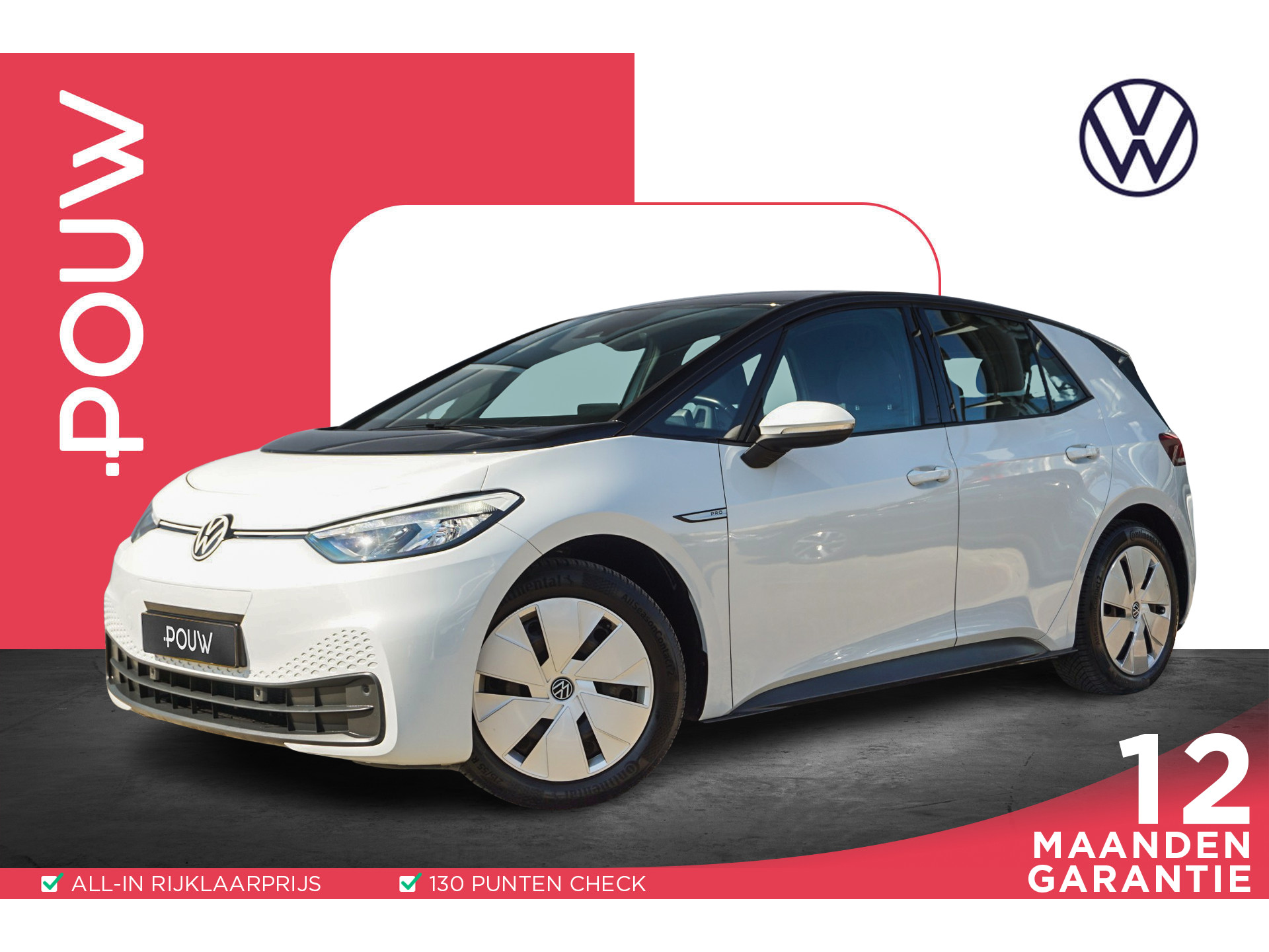 Volkswagen ID.3 Pro 145pk 58 kWh