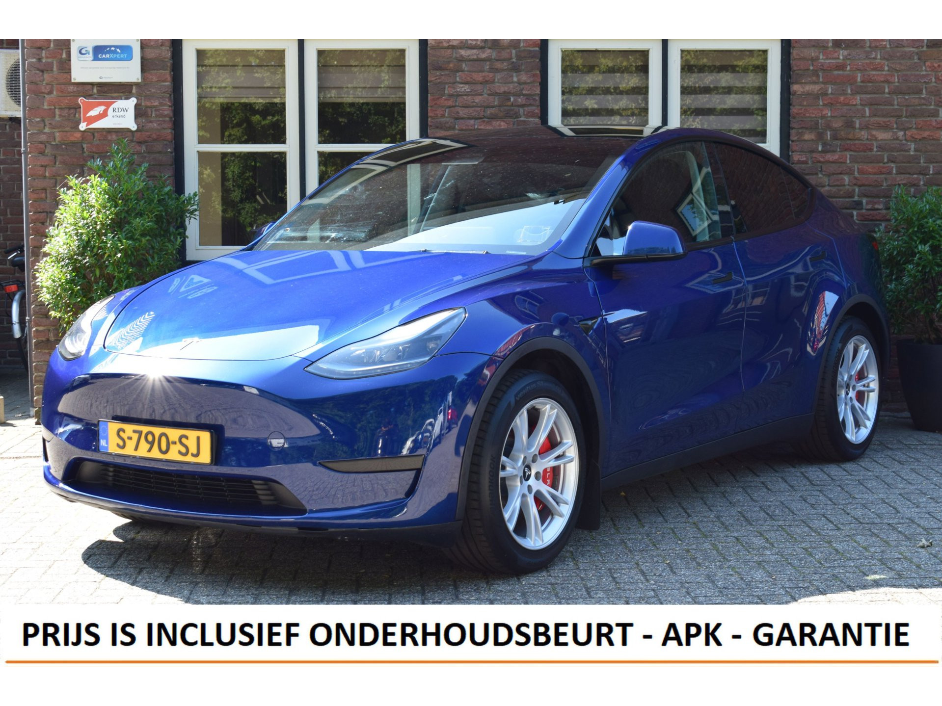 Tesla Model Y RWD 58 kWh Trekhaak 91.2%SOH (1650kg Trekgewicht)