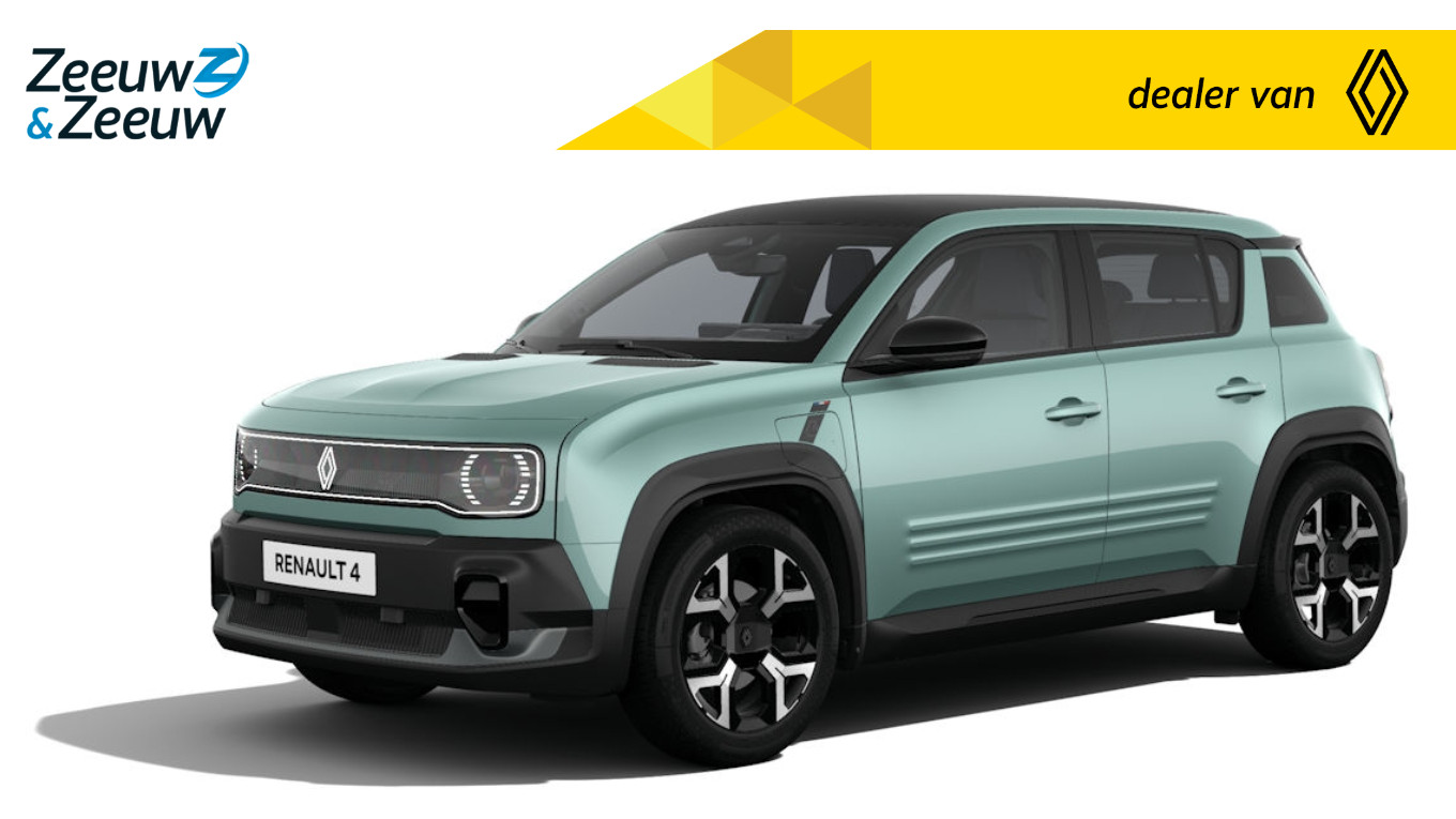 Renault 4 comfort range techno canvas dak 52 kWh