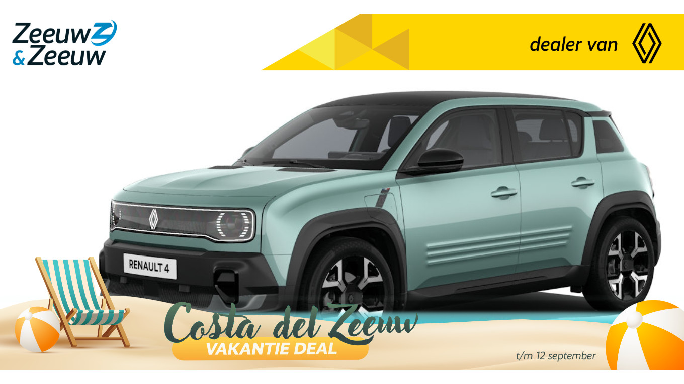 Renault 4 comfort range techno canvas dak 52 kWh