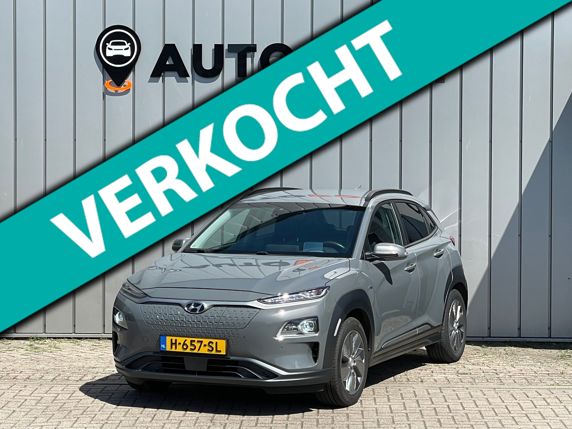 Hyundai Kona EV Premium 64 kWh SOH97%|1E EIG DEALEROND|HEADUP|STOEL&STUURVRM+VERKOELING|LEDER|BLINDSPOT|LANE ASS.|ADAPT.CRUISE