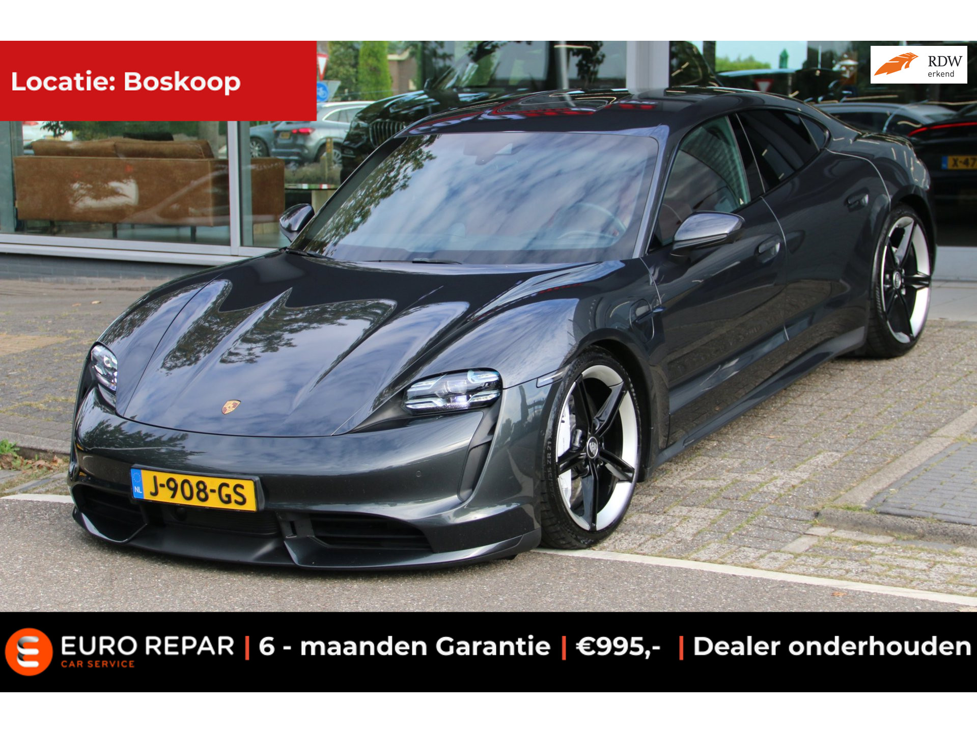 Porsche Taycan Turbo 93 kWh DEALER OND. NP 173.600,- BTW-AUTO!