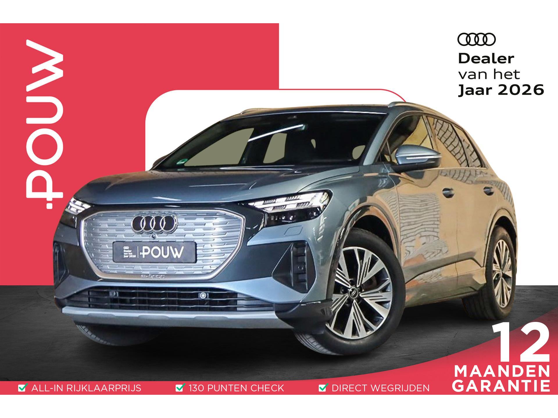 Audi Q4 e-tron 40 204pk Launch edition Advanced Plus 77 kWh