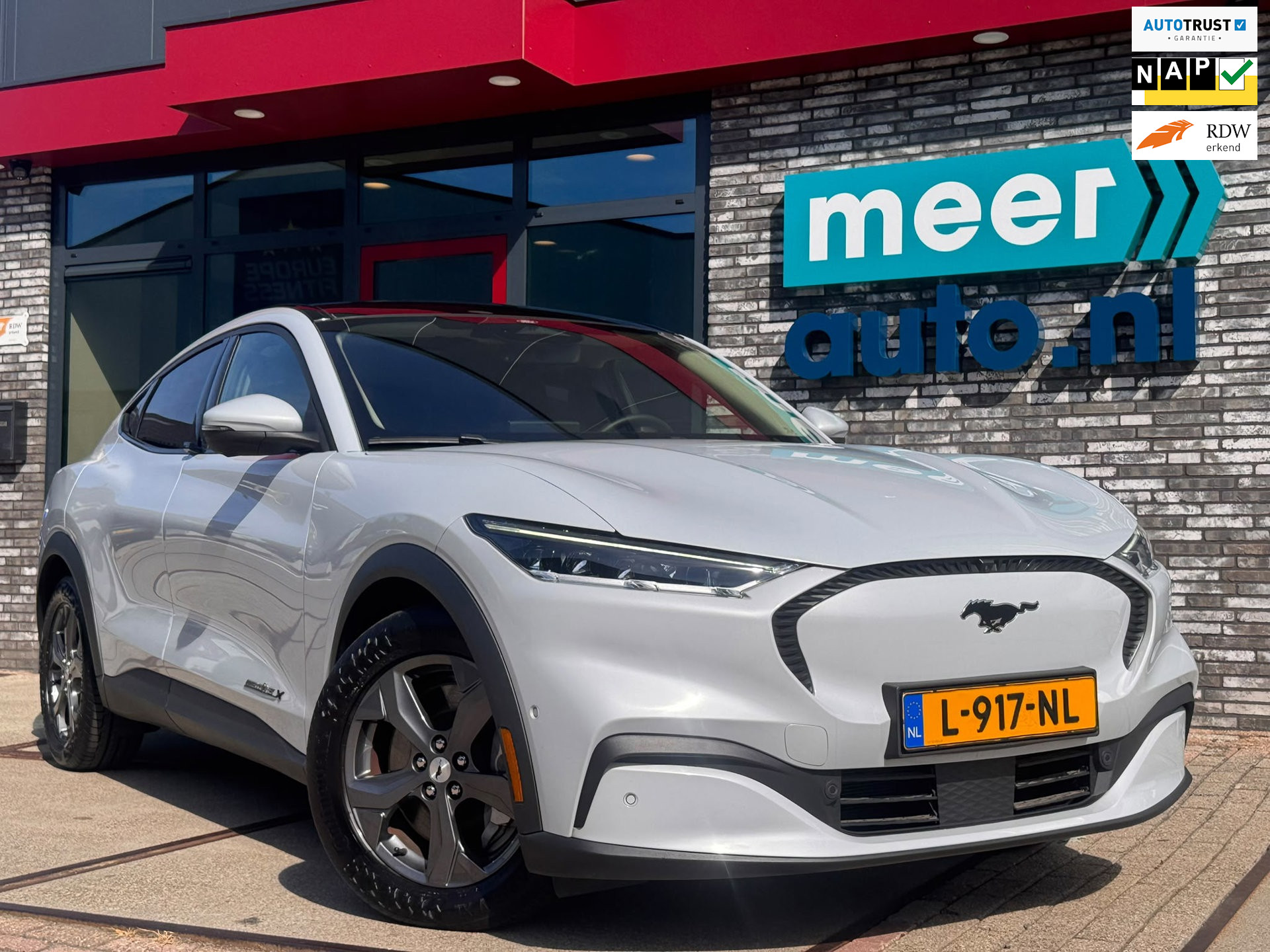 Ford Mustang Mach-E Extended RWD 98 kWh SOH 93.6% l B&O l PANO l 360 CAMERA l LEDER l ADAPT.CRUISE l ORG.NL l DEALER OND.