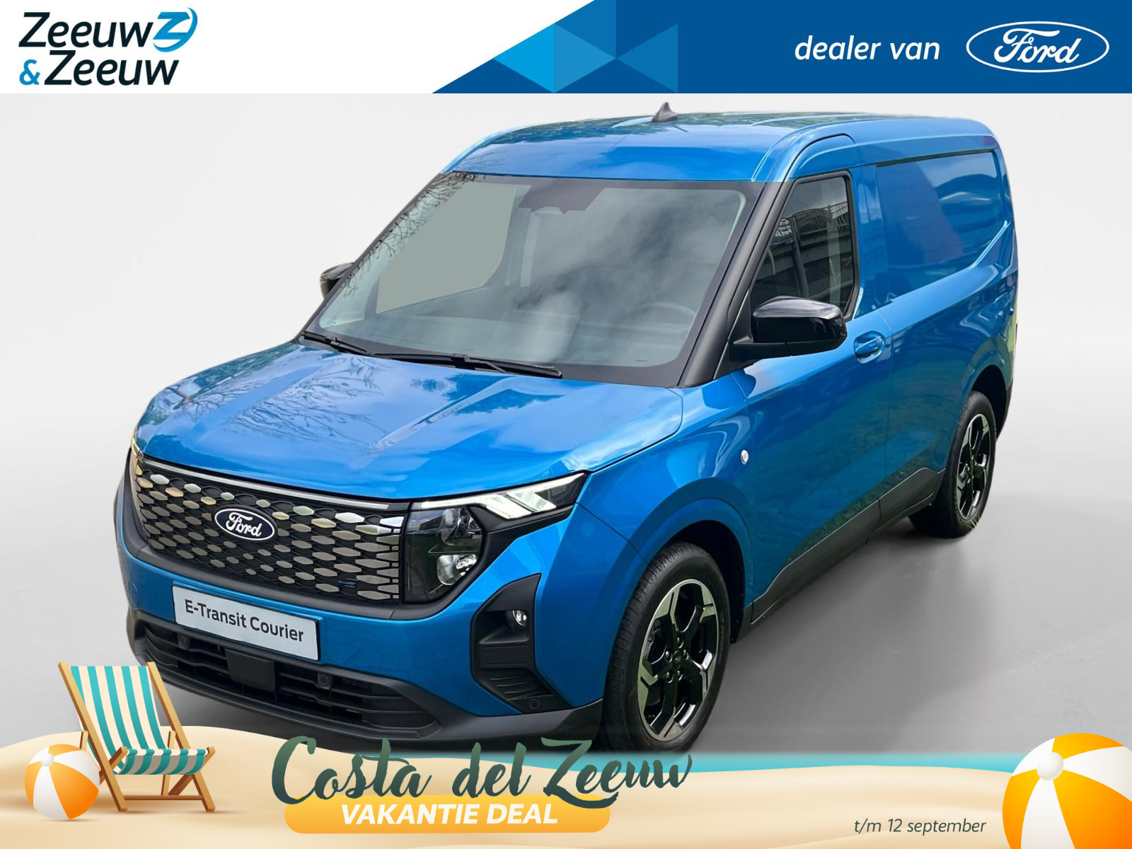 Ford E-Transit Courier Limited 44 kWh 136 pk