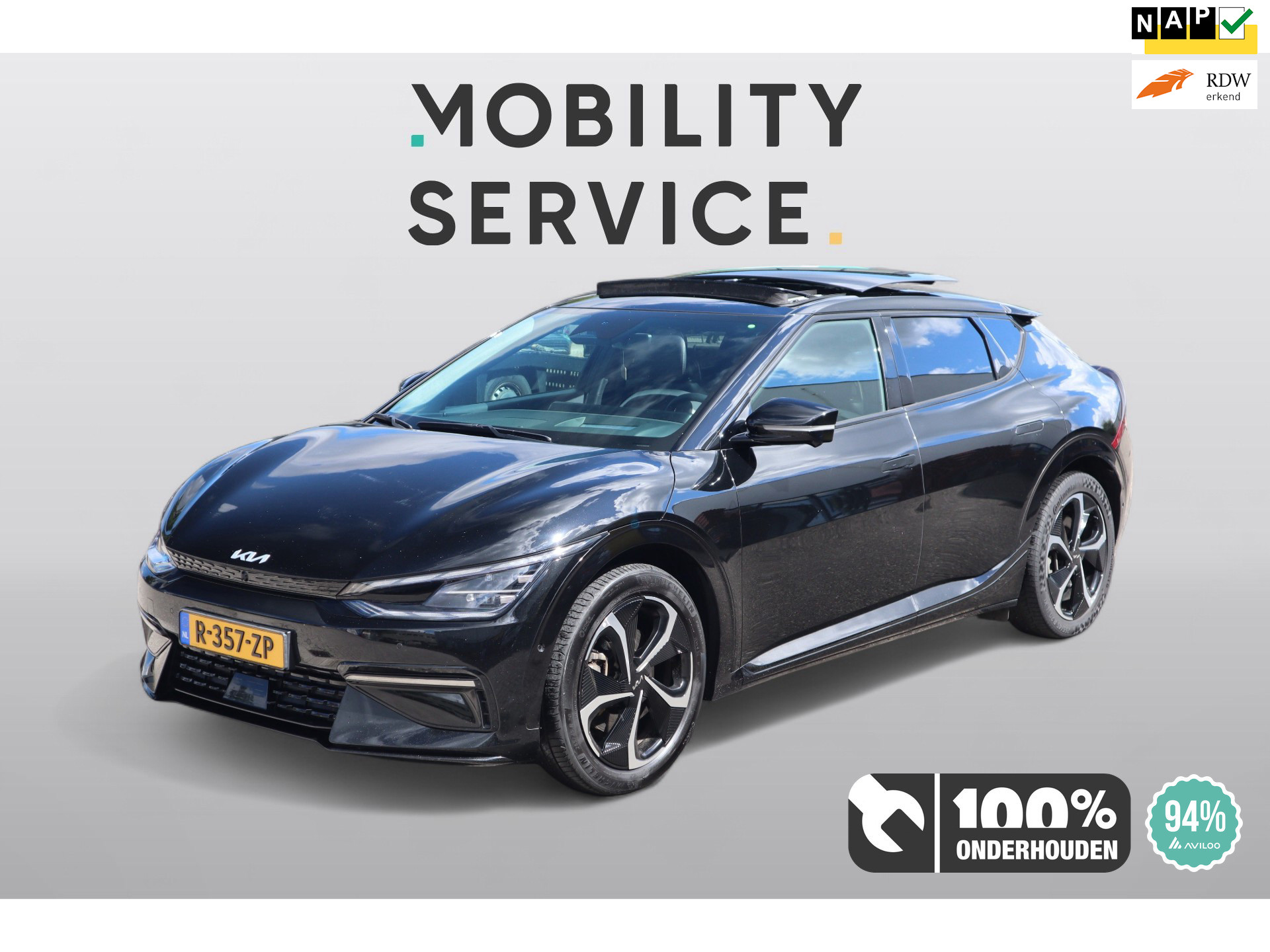 Kia EV6 GT-Line 77.4 kWh SOH94% 360 Pano LED CarPlay HUD ACC