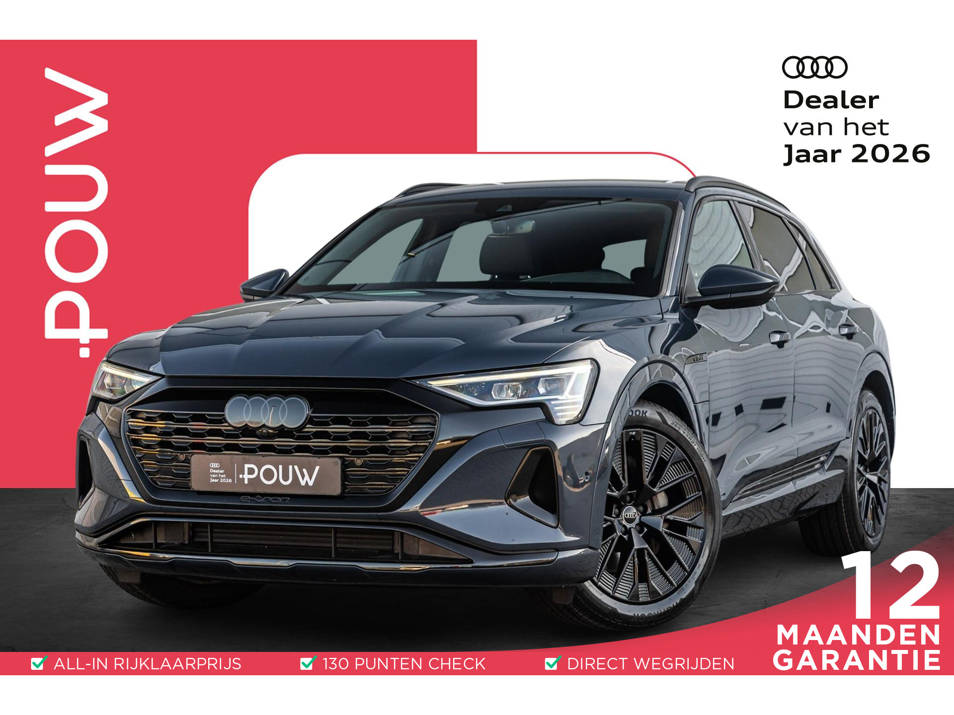 Audi Q8 e-tron 55 408pk quattro Advanced edition 115 kWh