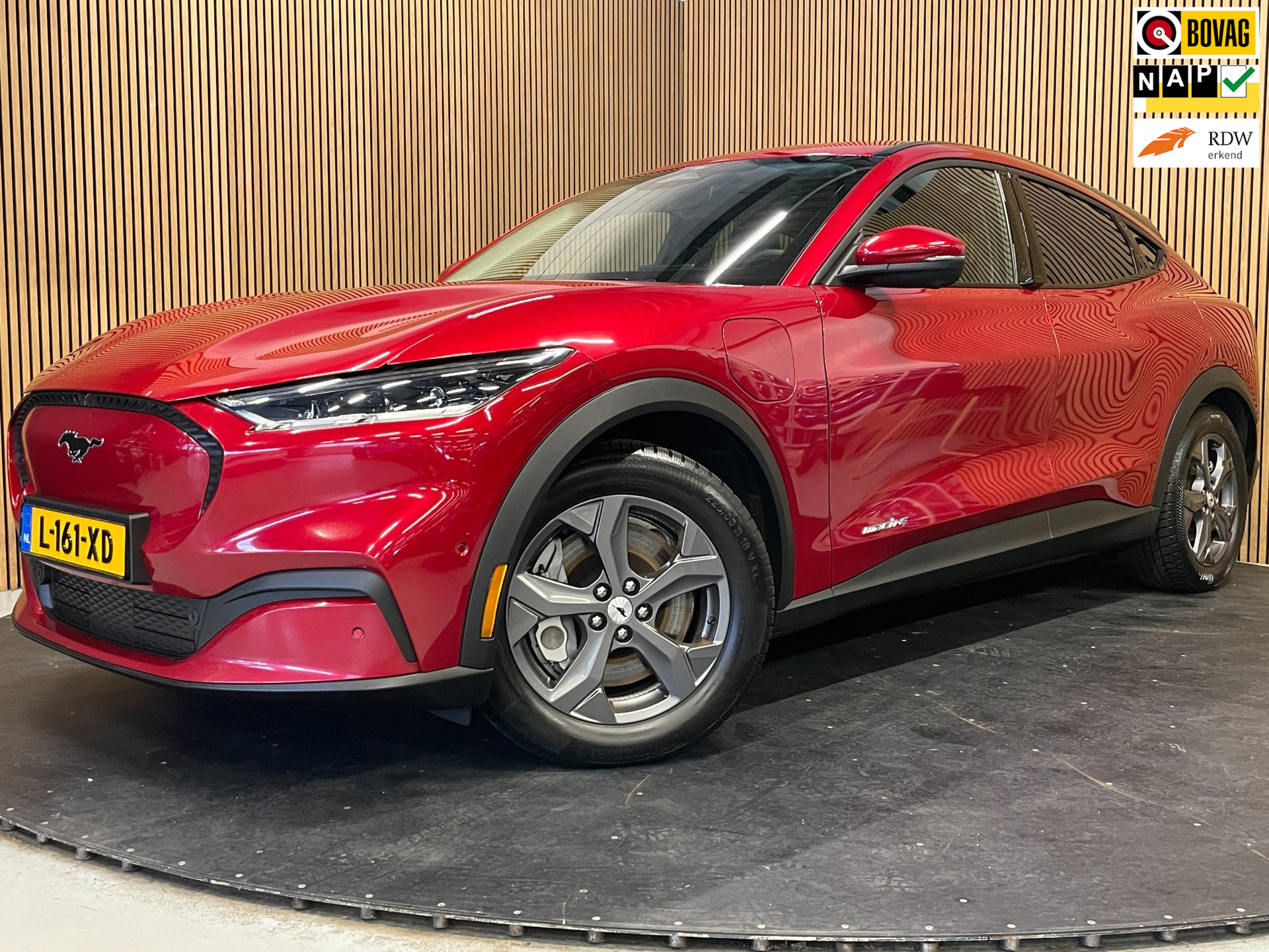 Ford Mustang Mach-E RWD 75 kWh|93% SOH|LEDER|ACC|B&O AUDIO|360+V+A-CAMERA|CARPLAY|STOEL+STUURVERW.|NAP|NL-AUTO|1e EIG.|INCL. BTW|