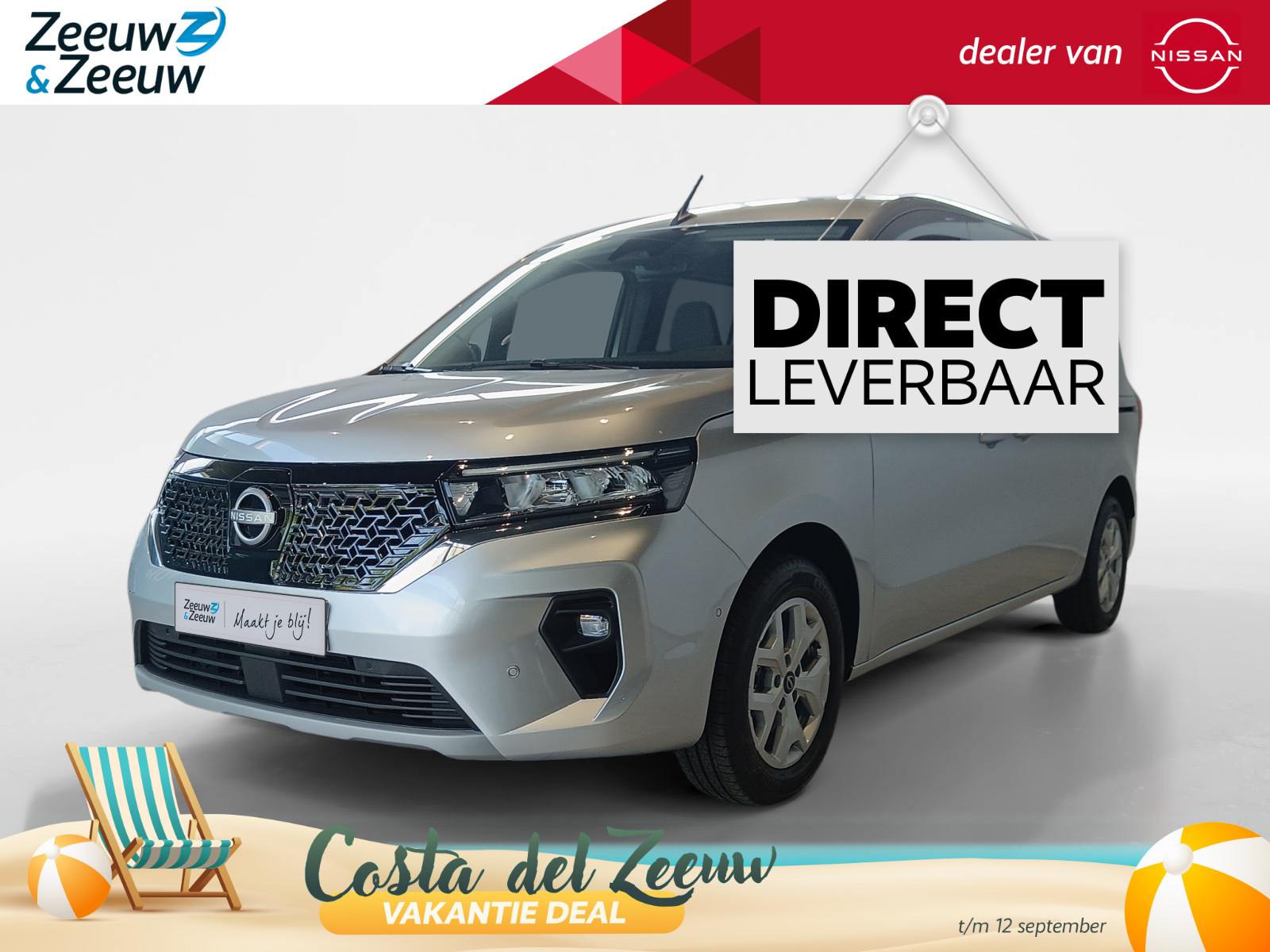 Nissan Townstar Evalia N-Connecta L2 45 kWh 122PK AUTOMAAT