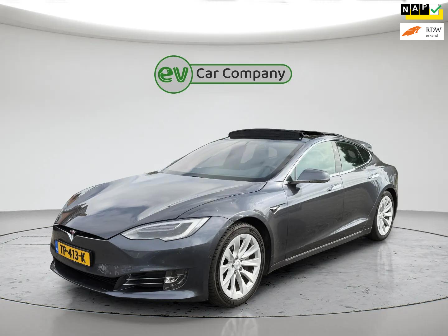 Tesla Model S 75D Base | SOH 88% | Panoramadak | Luchtvering | Autopilot | Camera | MCU 2 | CCS Upgrade
