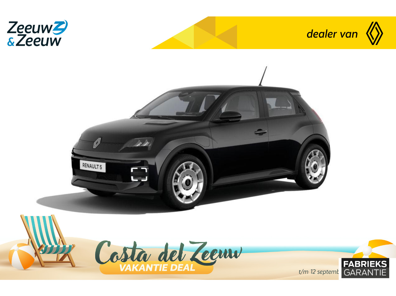 Renault 5 Z&Z Renault Private Lease vanaf €418,-) urban range evolution 40 kWh