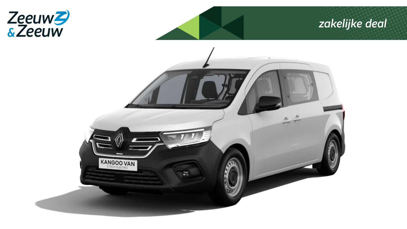 Renault Kangoo E-Tech Advance L2 44 kWh Dubbele cabine