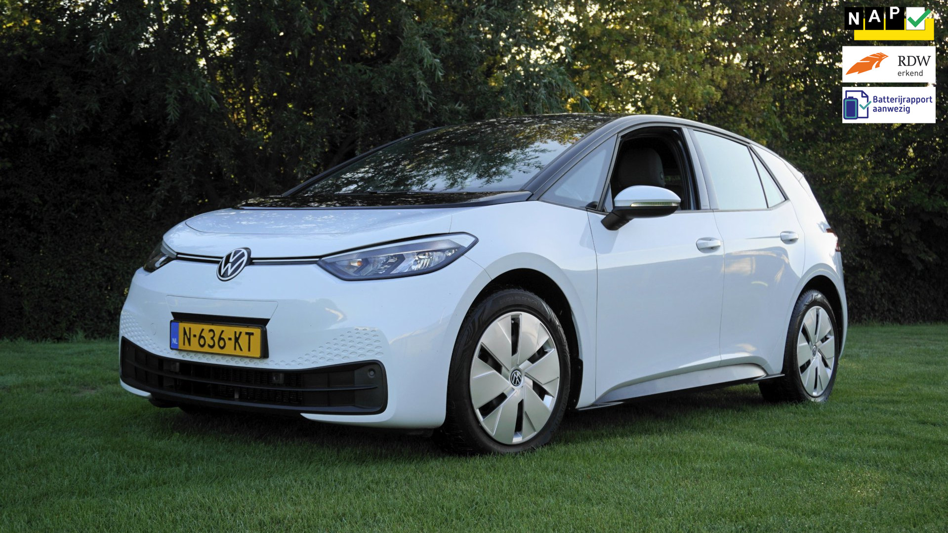 Volkswagen ID.3 Pro 58 kWh soh 90%