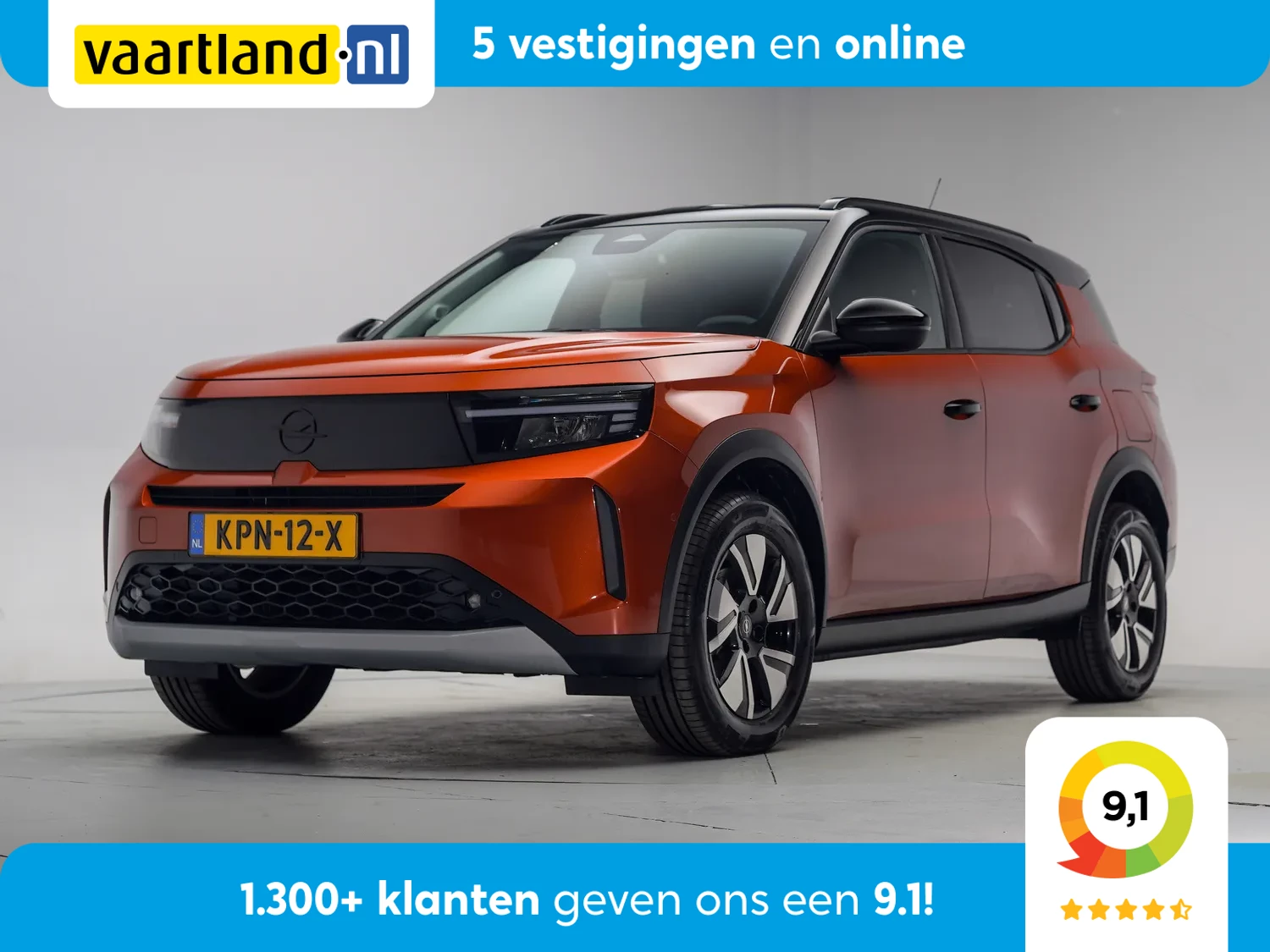Opel Frontera Electric GS 44 kWh [ LED Navi Stoel-en stuurverwarming Apple / Android Climate Camera ]