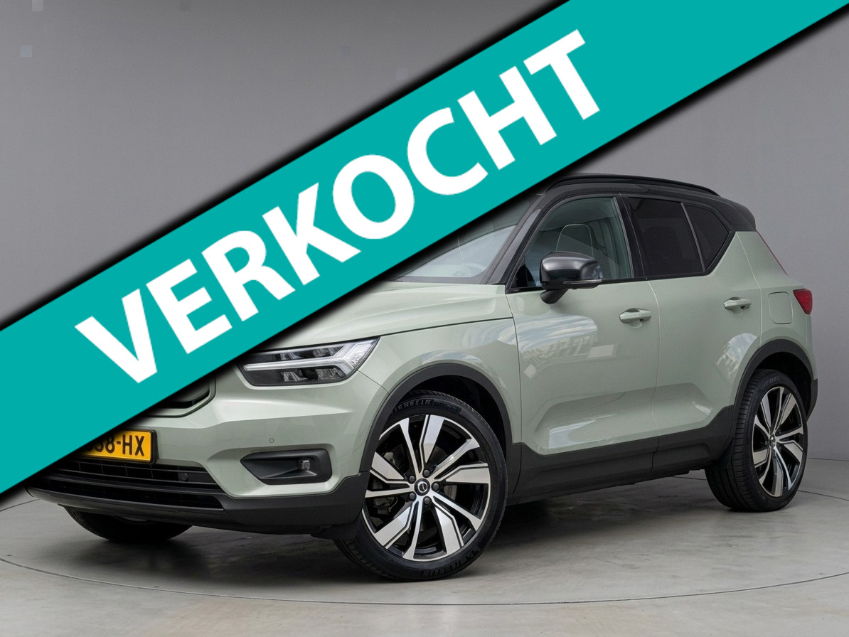 Volvo XC40 Recharge P8 AWD R-Design|Panorama-dak|H&K|360-camera|Stoel/stuur verwarming