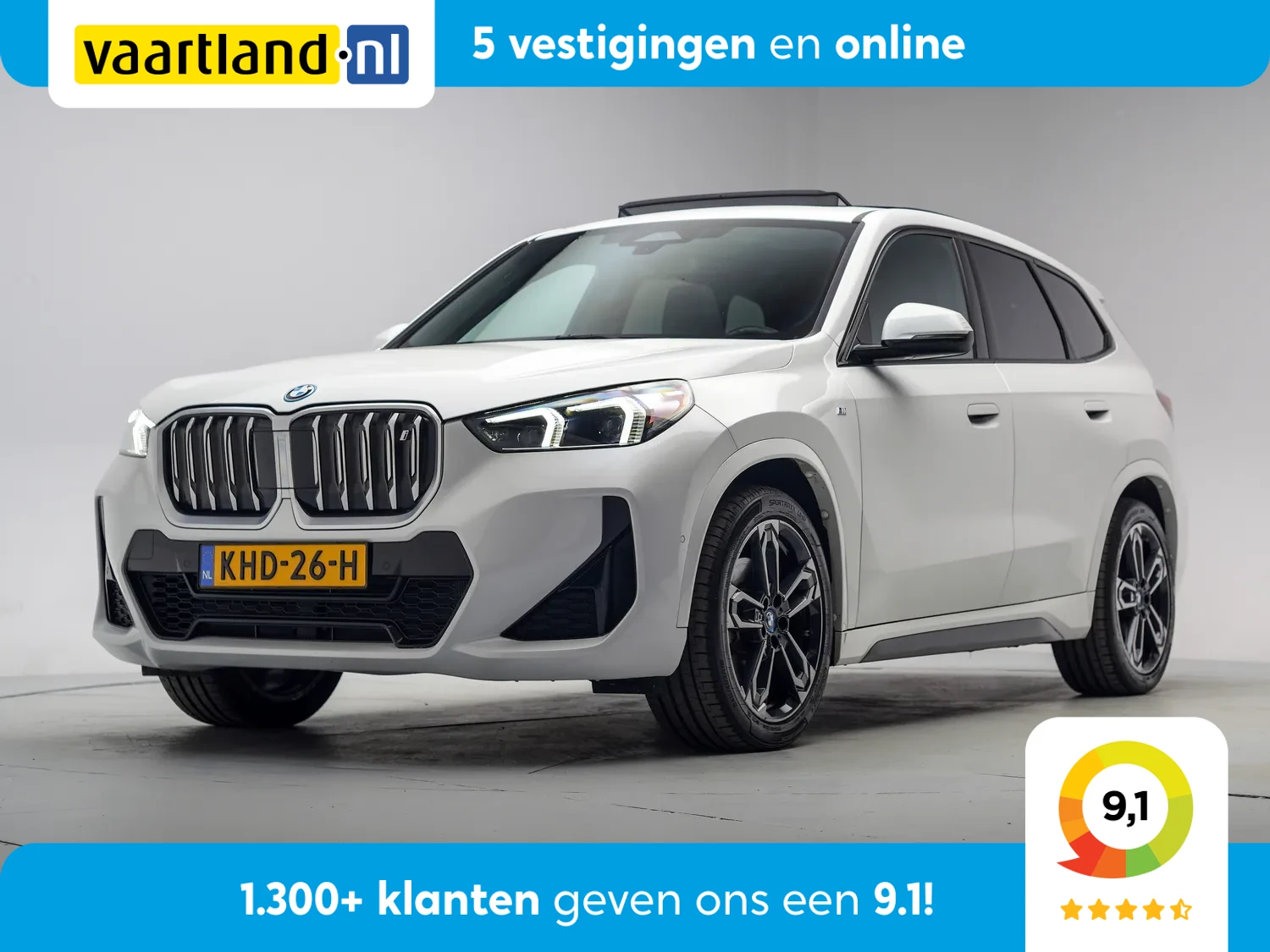 BMW iX1 xDrive30 M Sport [ Panorama Stuur-&Stoelverwarming Camera ]
