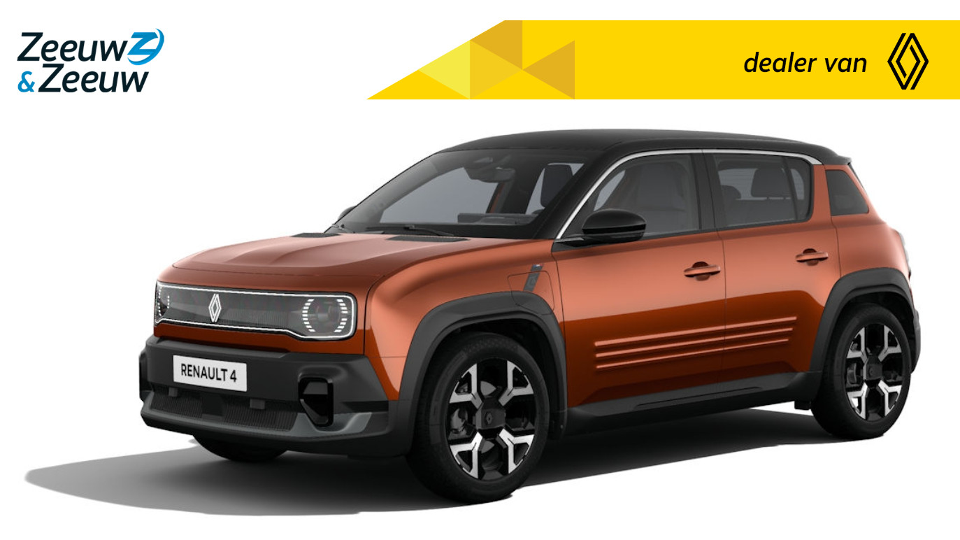 Renault 4 comfort range techno canvas dak 52 kWh