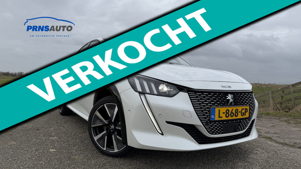Peugeot e-208 | 2021 | Panoramadak | Interieurverlichting | ACC
